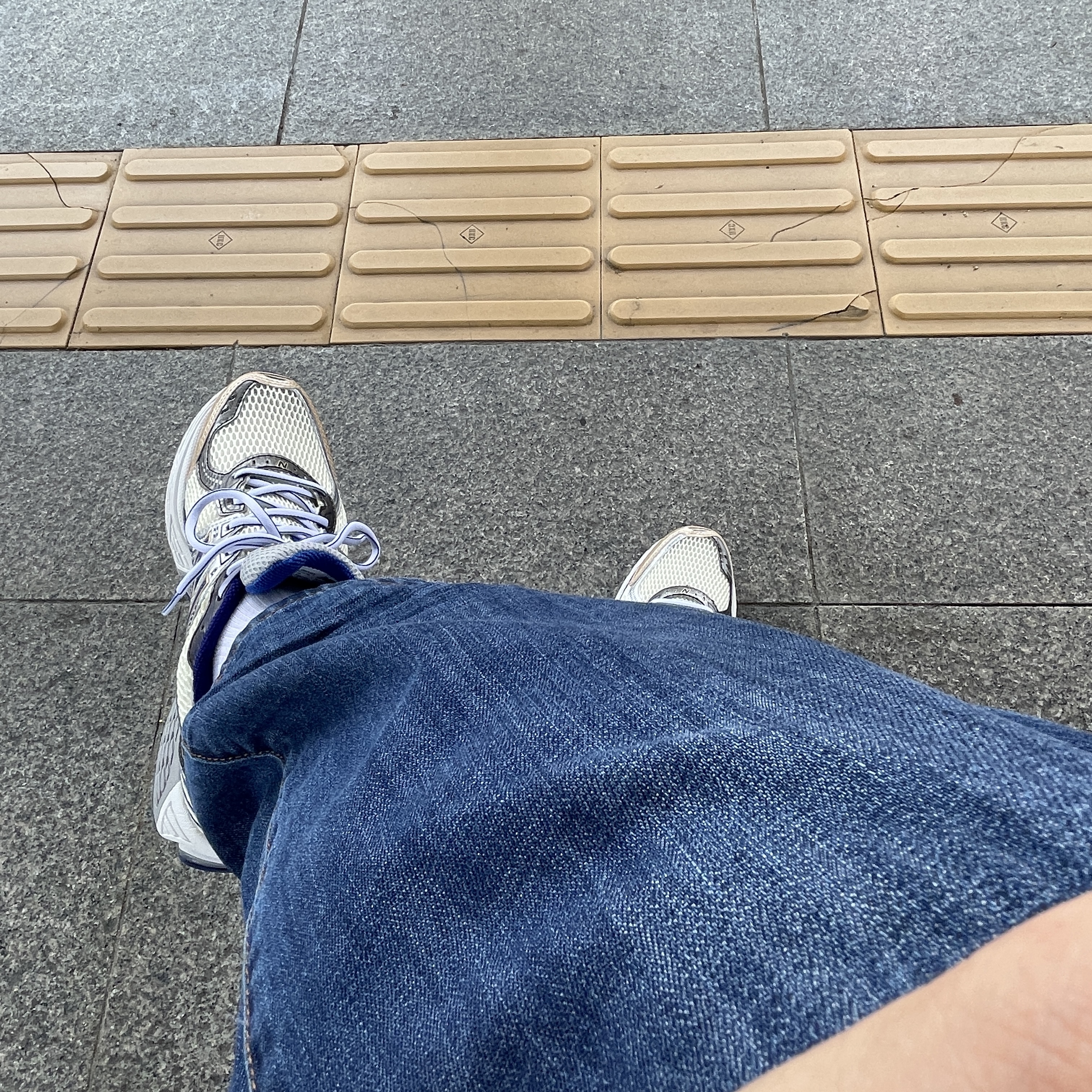 New Balance x Aime Leon Dore 860v2 Blue 착용 스타일 - 2