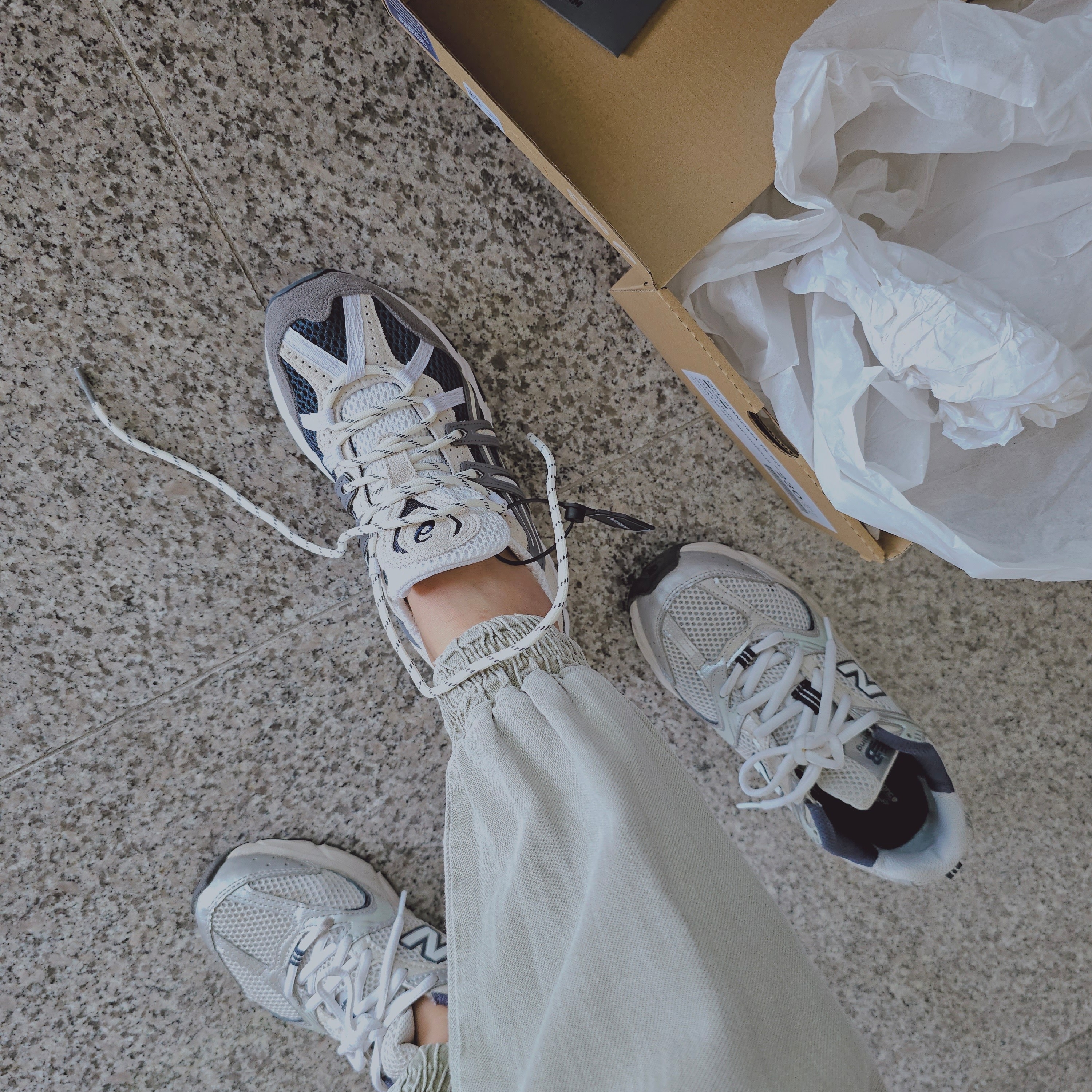 Asics Gel-Sonoma 15-50 French Blue 착용 스타일