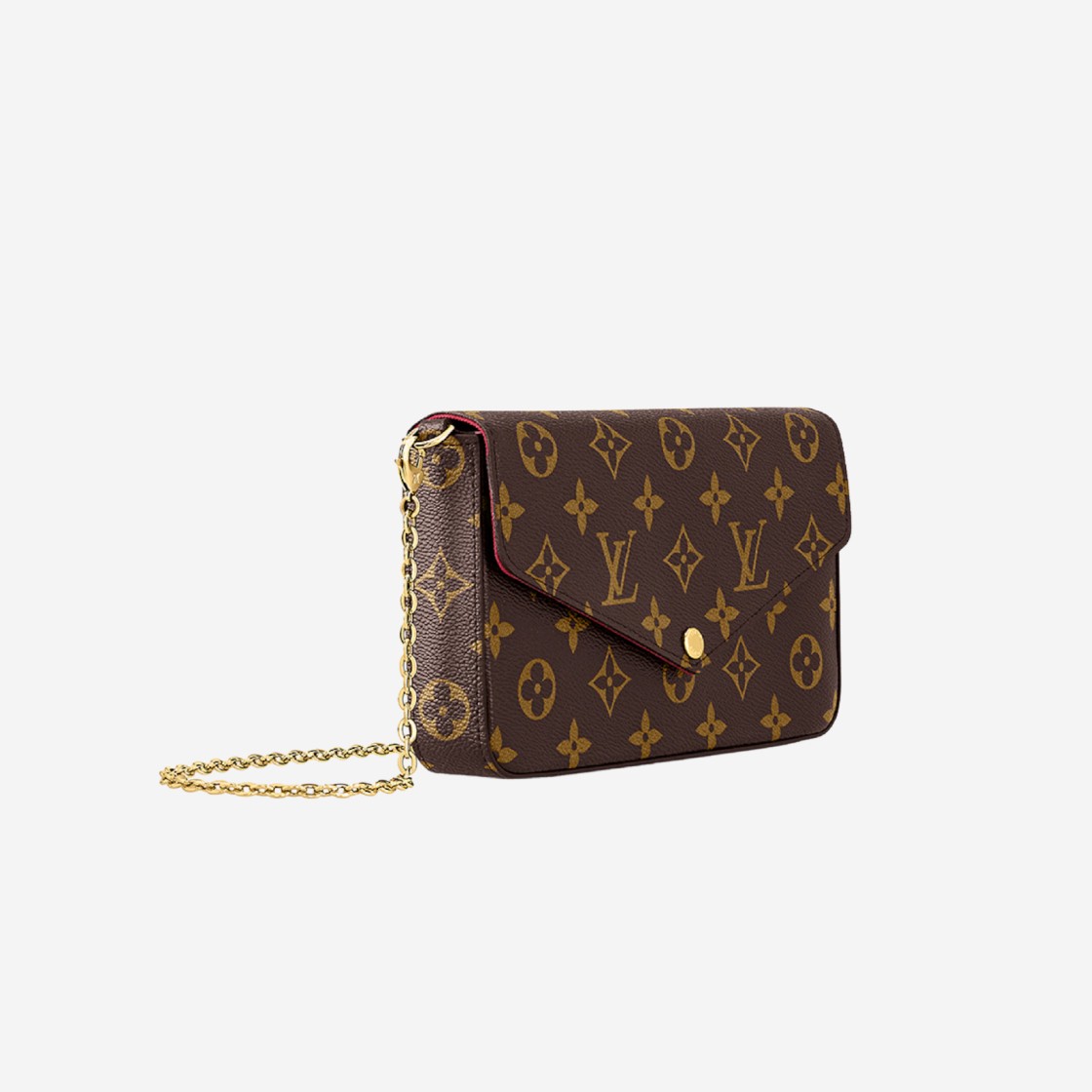 Louis Vuitton Felicie Pochette Monogram Fuchsia 상세 이미지 2