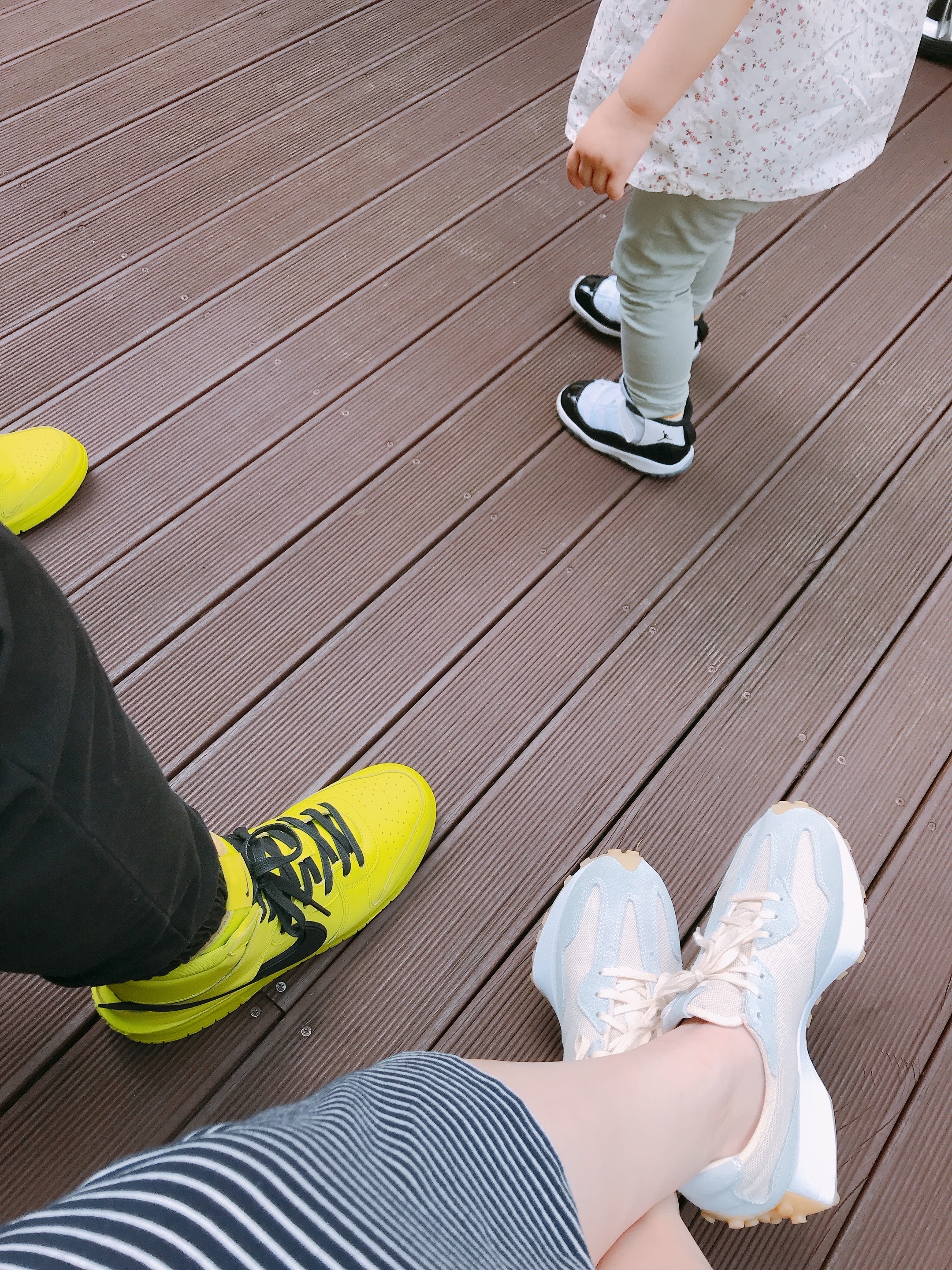 Nike x Ambush Dunk High Flash Lime, Gucci Original GG Baseball Hat with Web Beige Ebony 착용 스타일 - 2