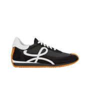 (W) Loewe Flow Runner in Suede and Nylon Black White