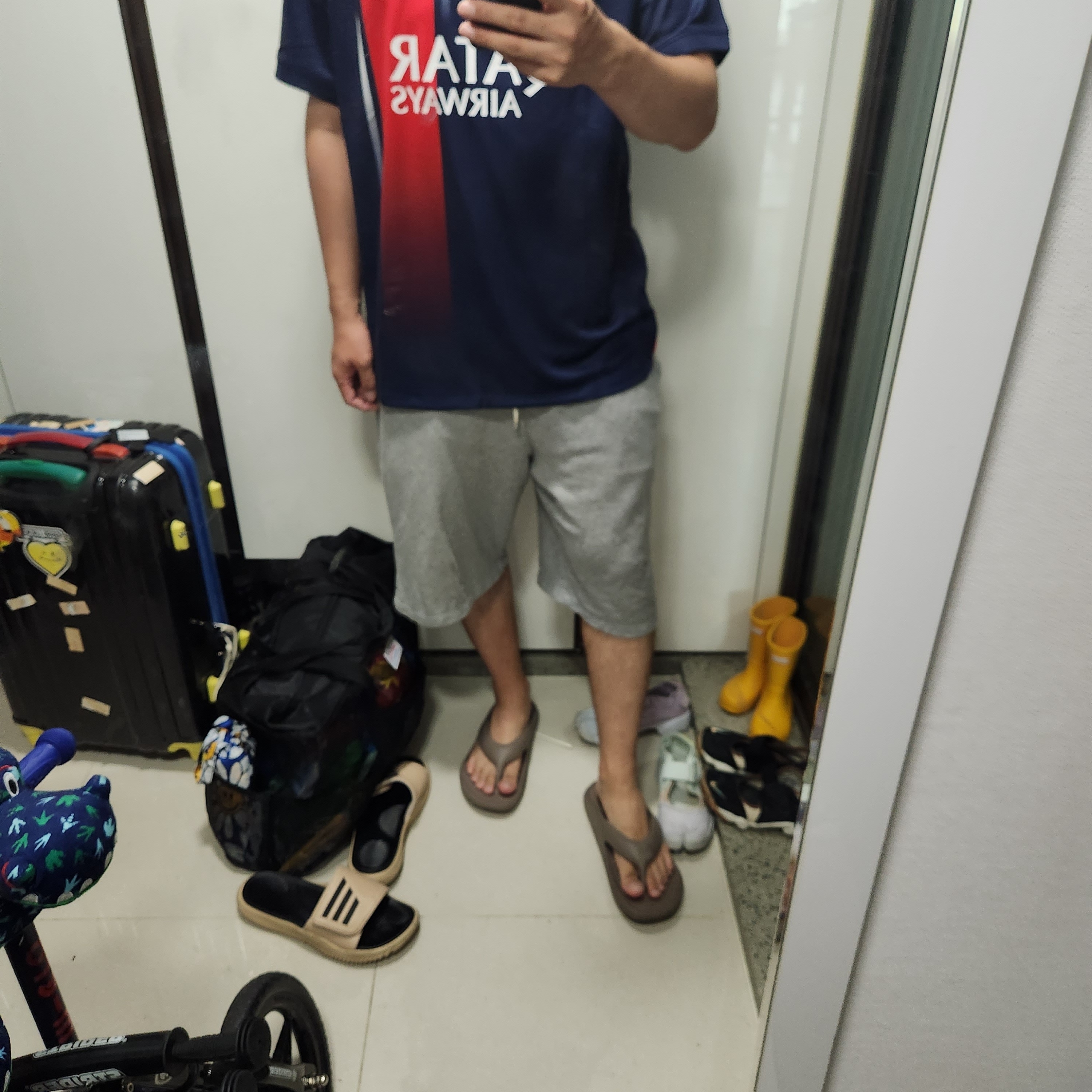 Nike Paris Saint-Germain 2023/24 Dri-Fit Stadium Home Jersey Midnight Navy (Non Marking Ver.) 착용 스타일 - 1