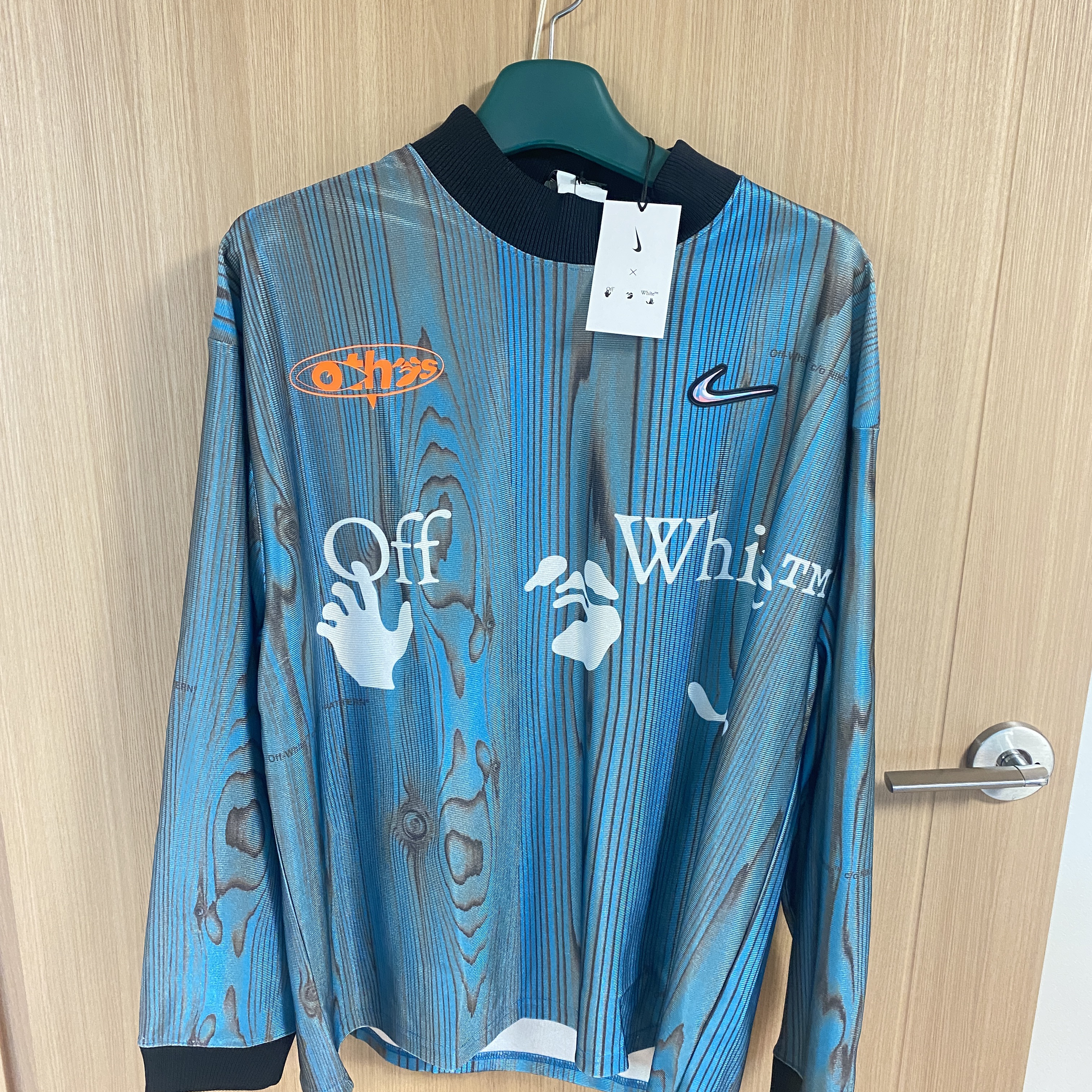 Nike x Off-White NRG Jersey Imperial Blue - Asia 착용 스타일