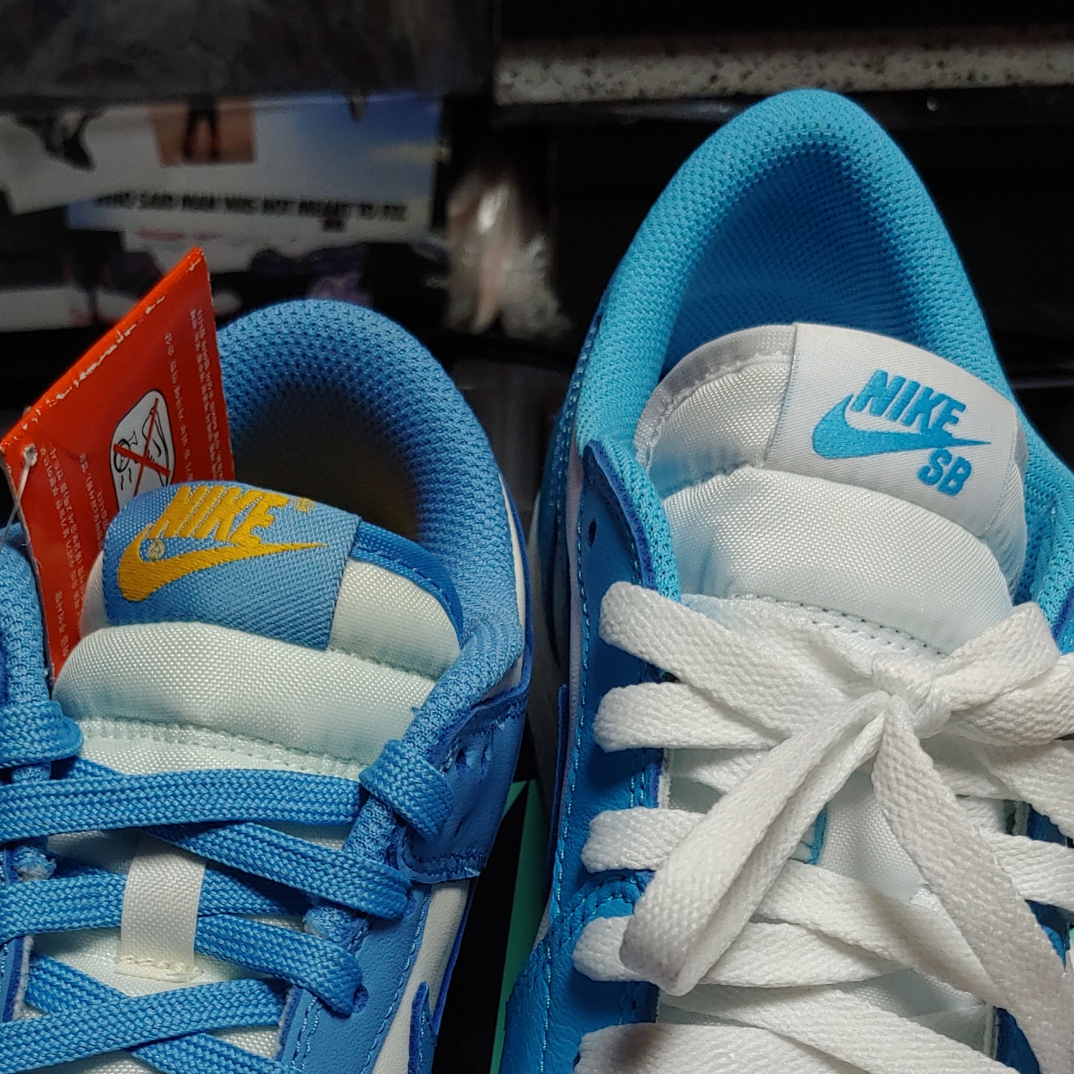 Jordan 1 Low SB UNC, (W) Nike Dunk Low Coast 착용 스타일 - 2