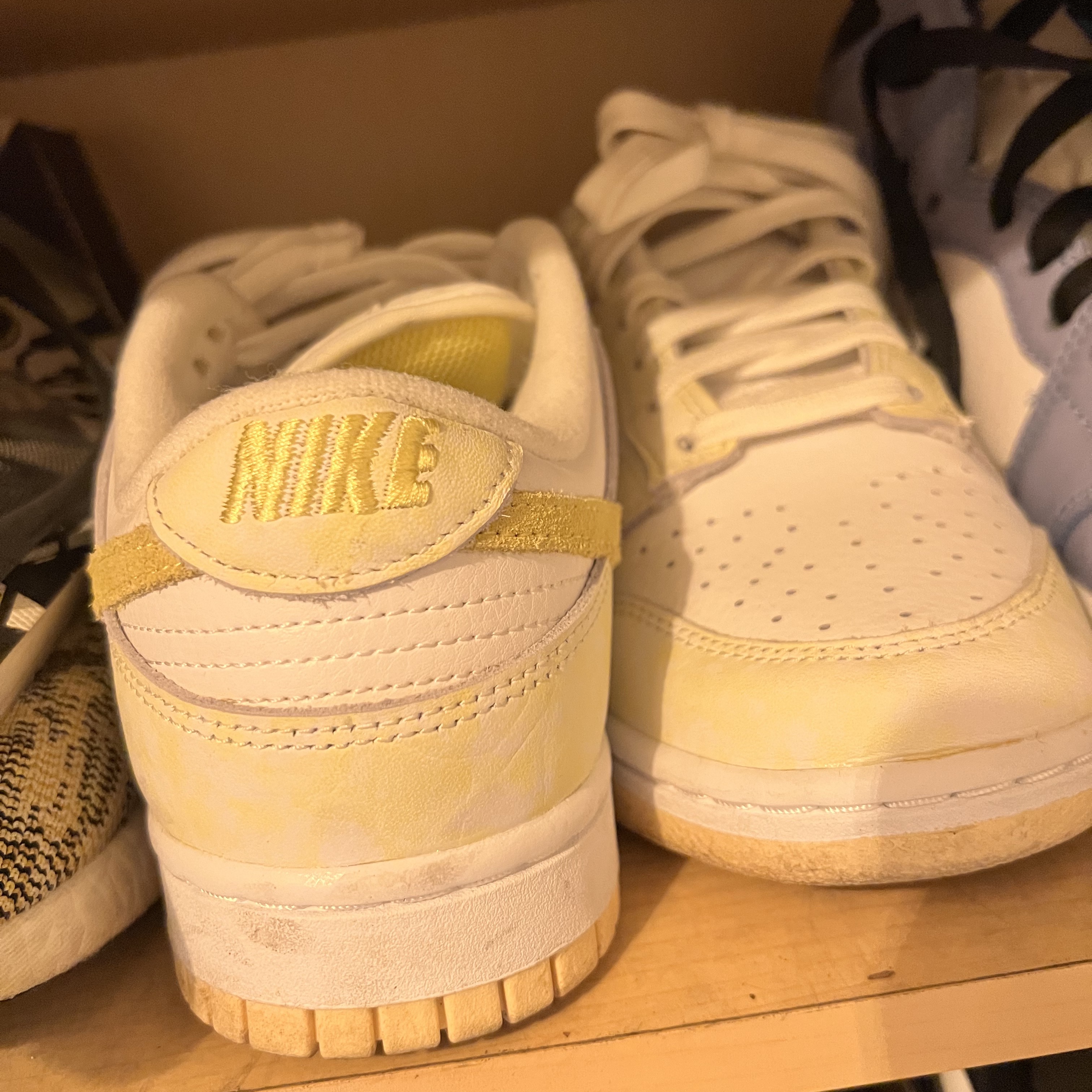 (W) Nike Dunk Low Yellow Strike 착용 스타일