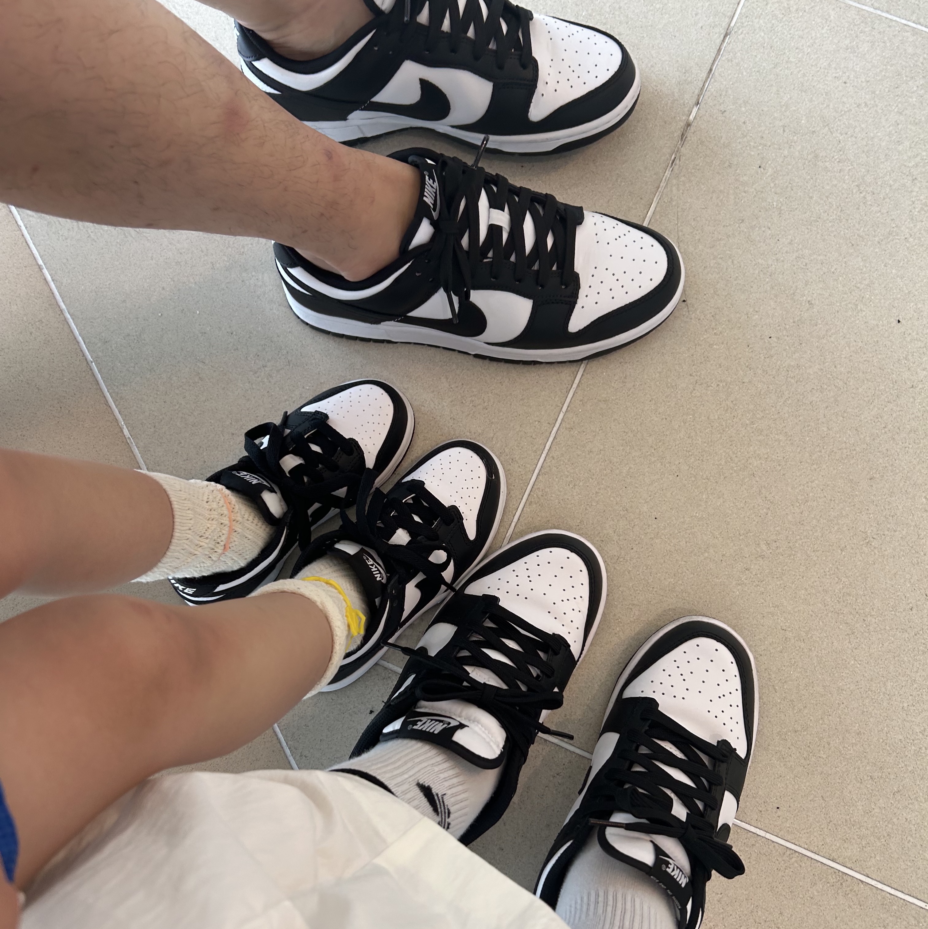 (PS) Nike Dunk Low Black 착용 스타일 - 4