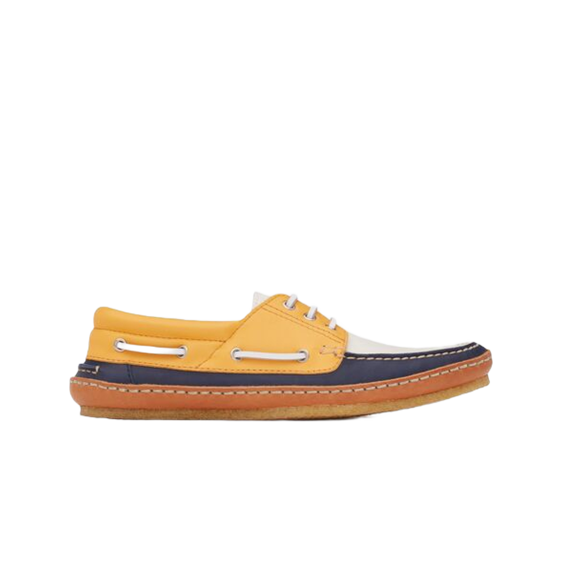 생로랑 애쉬 보트 슈즈 스무스 레더 멀티컬러(Saint Laurent Ashe Boat Shoes in Smooth Leather Multicolor) - 1