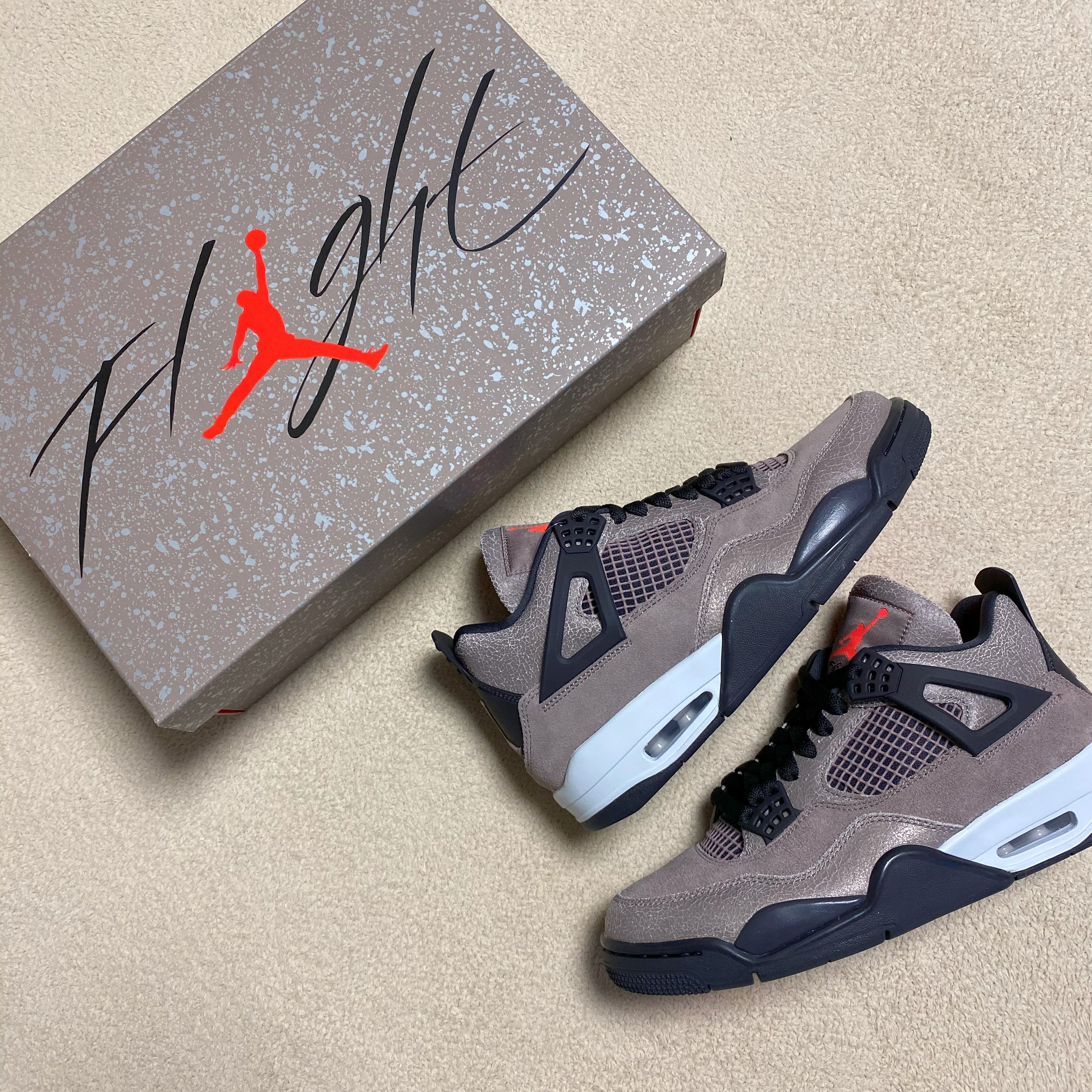 Jordan 4 Retro Taupe Haze 착용 스타일