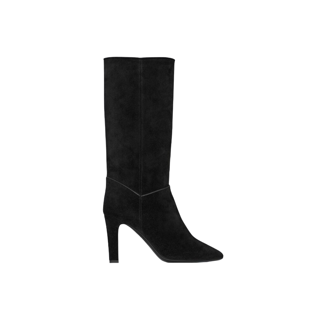 (W) 생로랑 트레이시 부츠 스웨이드 블랙((W) Saint Laurent Tracy Boots in Suede Black)