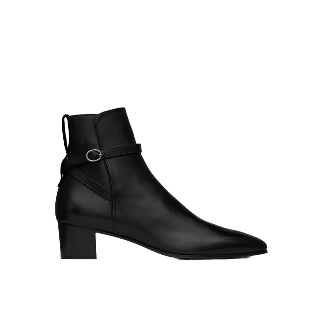 생로랑 테리 조드퍼 부츠 스무스 레더 느와르(Saint Laurent Terry Jodhpur Boots in Smooth Leather Noir)