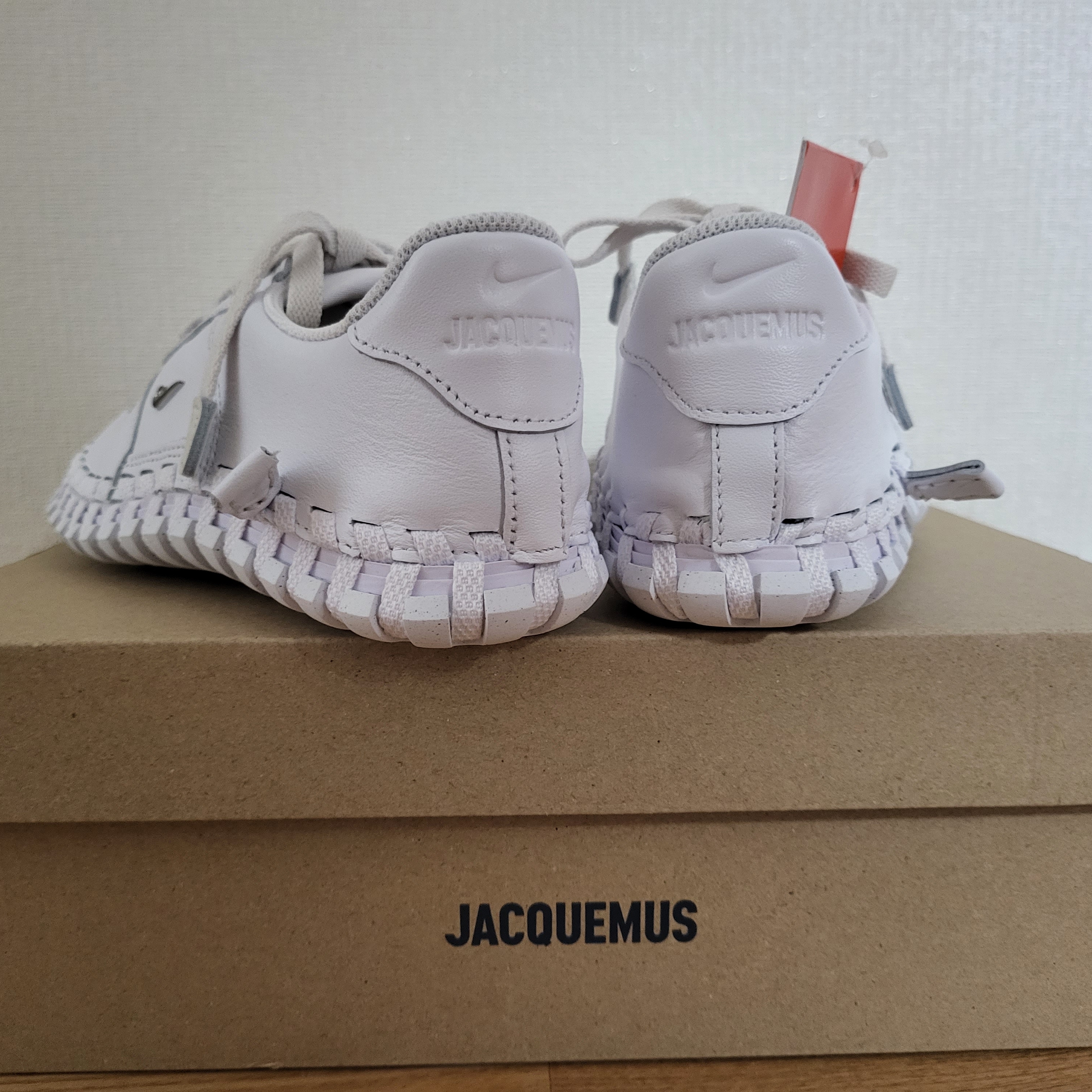 Nike x Jacquemus J Force 1 Low LX SP White 착용 스타일