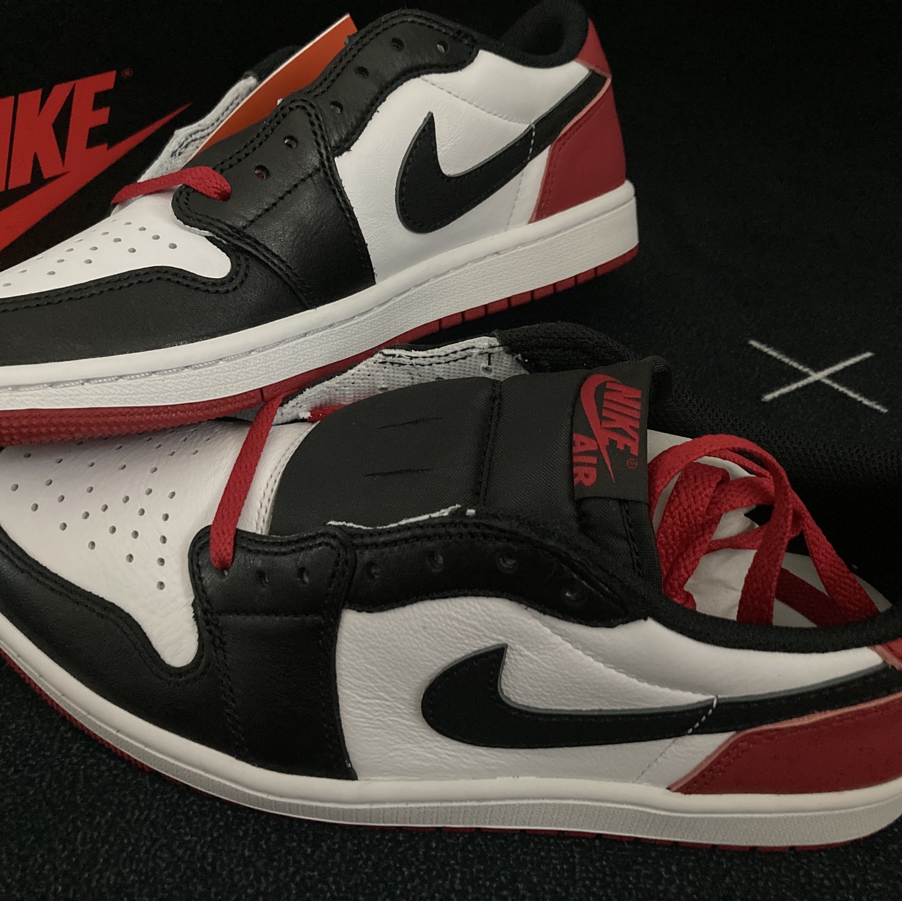 Jordan 1 Retro Low OG Black Toe 착용 스타일