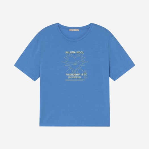 (W) 팔로마울 수베니어 코라손 티셔츠 소프트 블루
