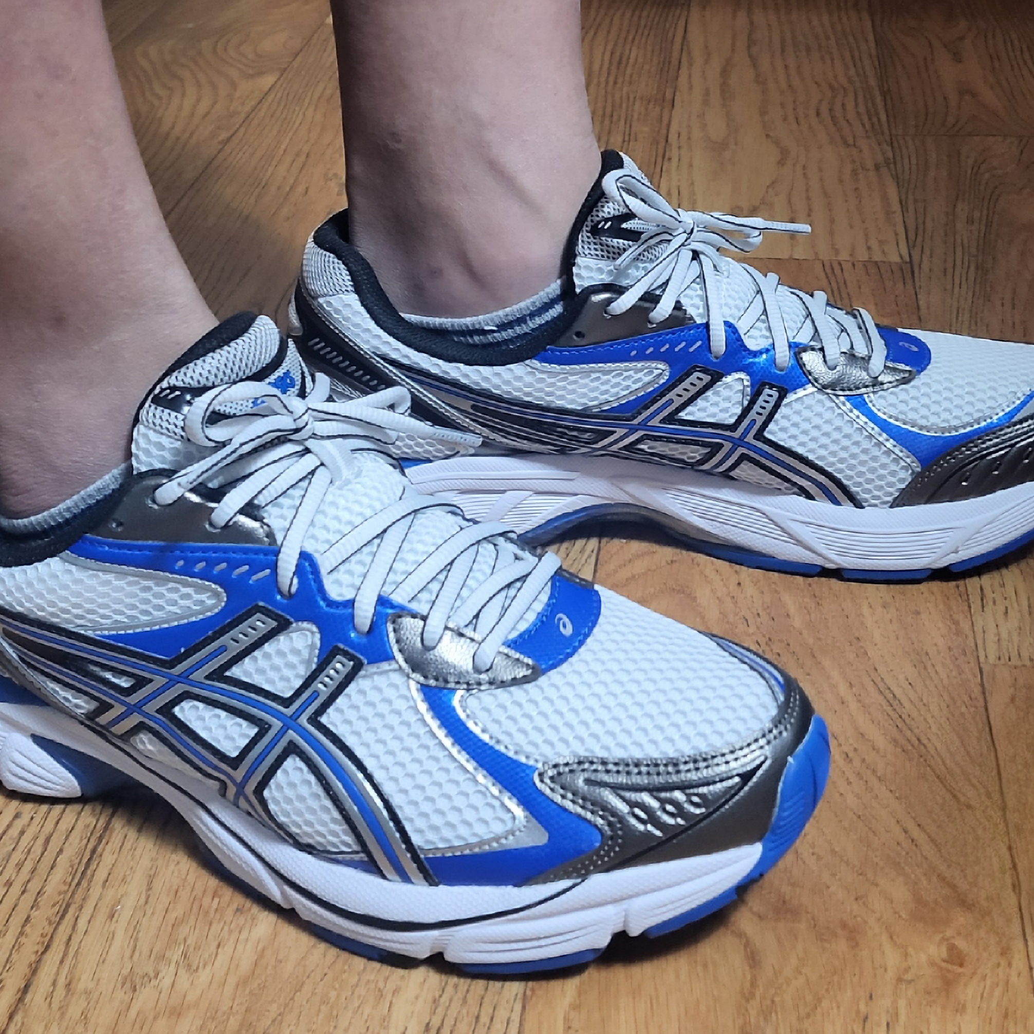 Asics GT-2160 White Illusion Blue 착용 스타일 - 2