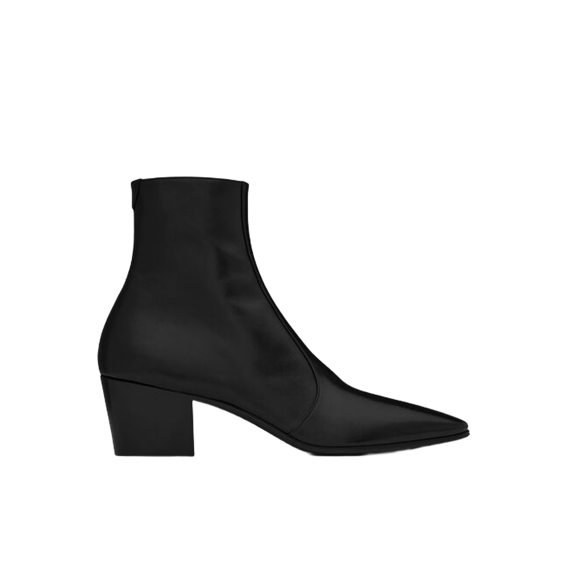 생로랑 바실리 지퍼 부츠 스무스 레더 블랙(Saint Laurent Vassili Zipped Boots in Smooth Leather Black) - 1