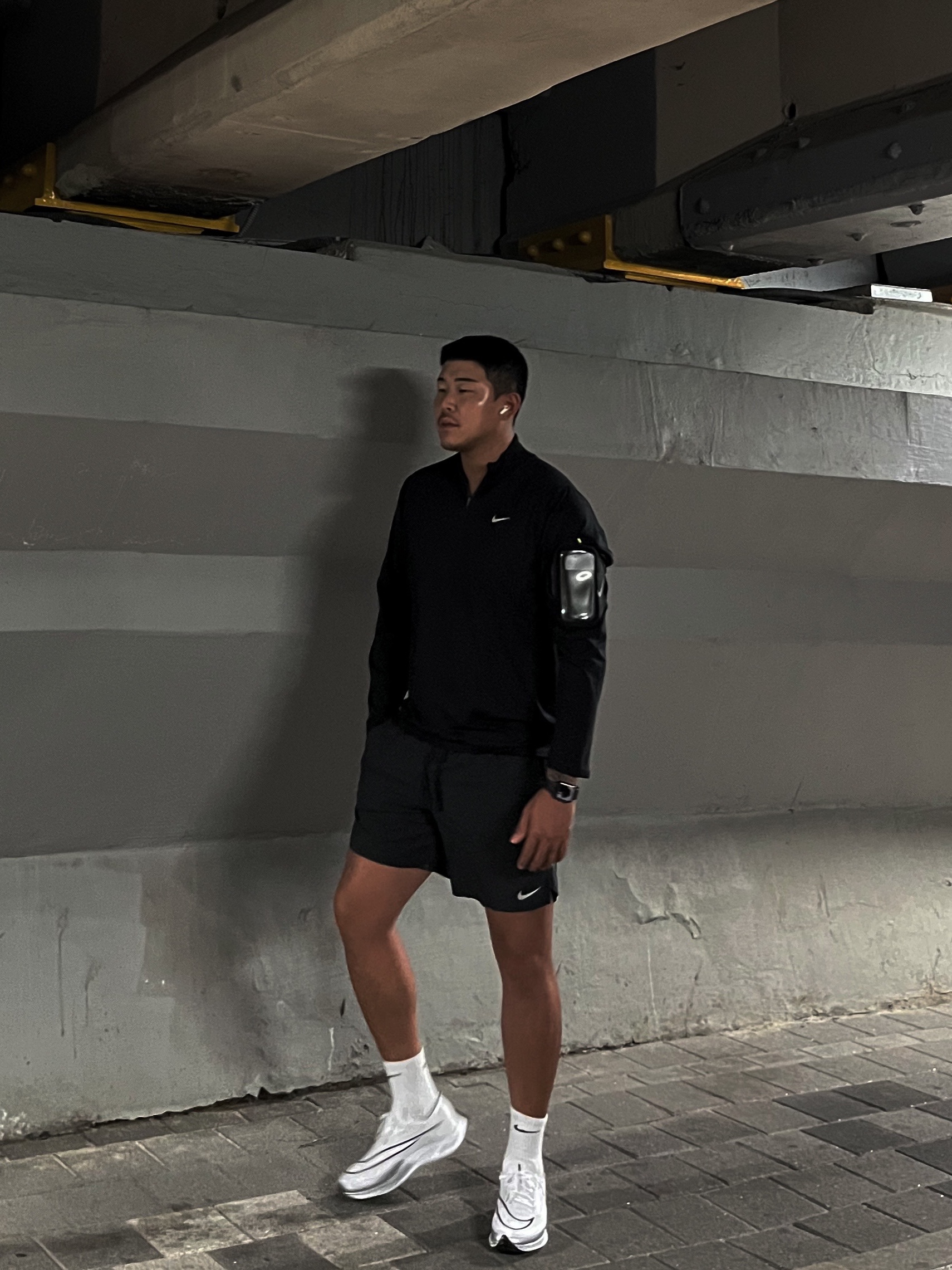 Nike ZoomX Vaporfly Next% 3 White Grey 착용 스타일