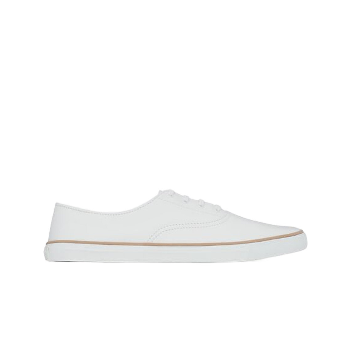생로랑 펠리즈 로우 탑 스니커즈 스무스 레더 블랑(Saint Laurent Feliz Low Top Sneakers in Smooth Leather Blanc) - 1