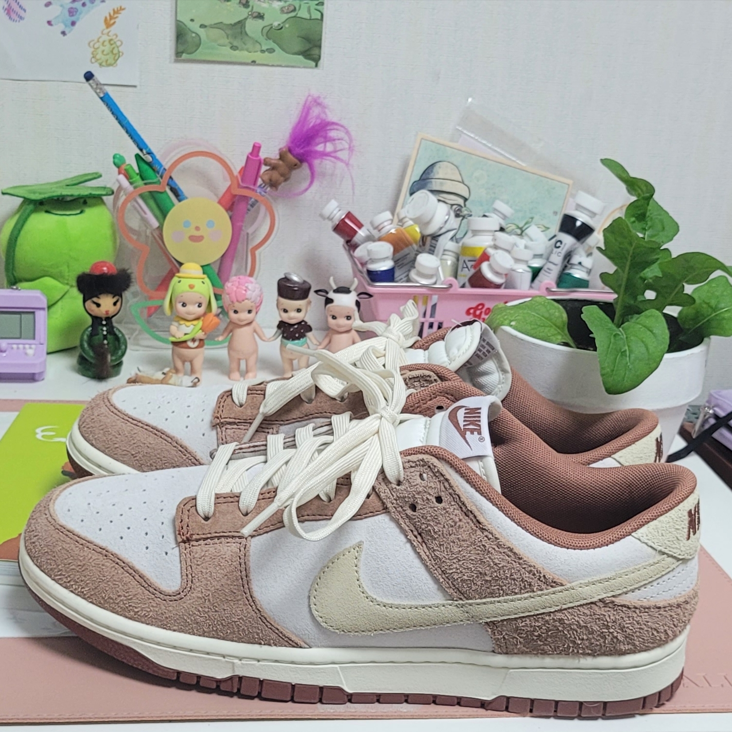 Nike Dunk Low Pro Premium Medium Curry 착용 스타일 - 1