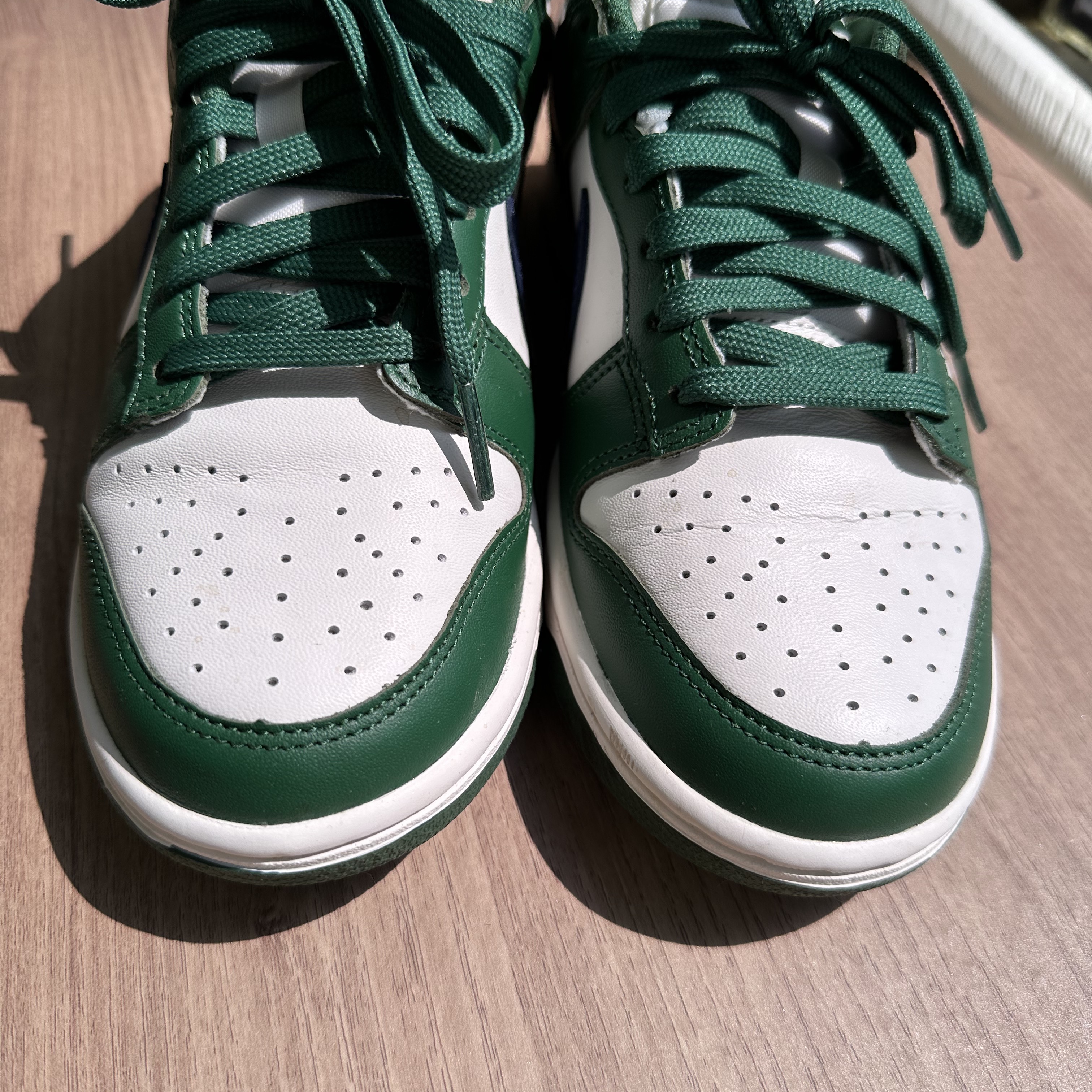 (W) Nike Dunk Low Gorge Green 착용 스타일 - 1