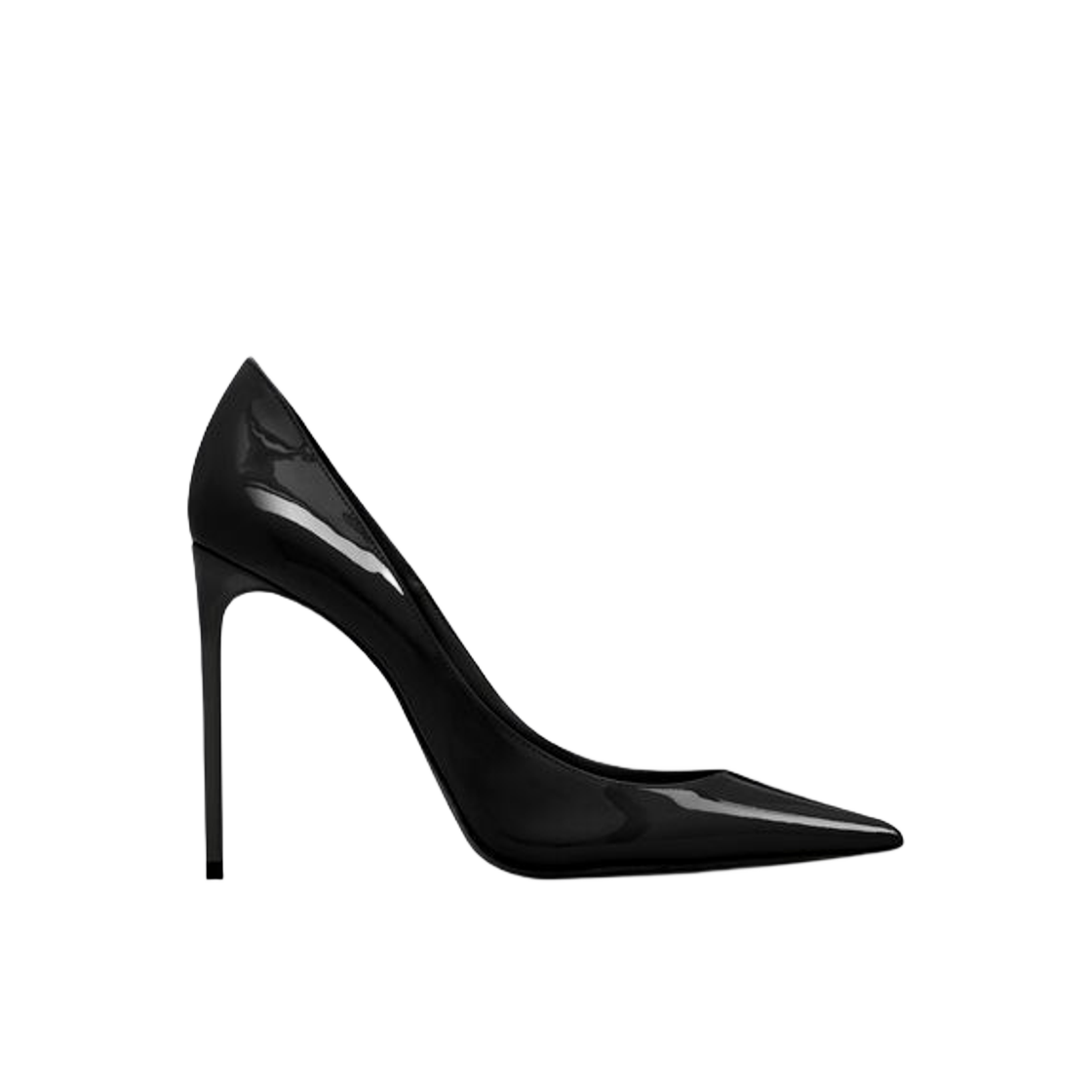 (W) 생로랑 조 펌프 페이턴트 레더 블랙((W) Saint Laurent Zoe Pumps in Patent Leather Black) - 1