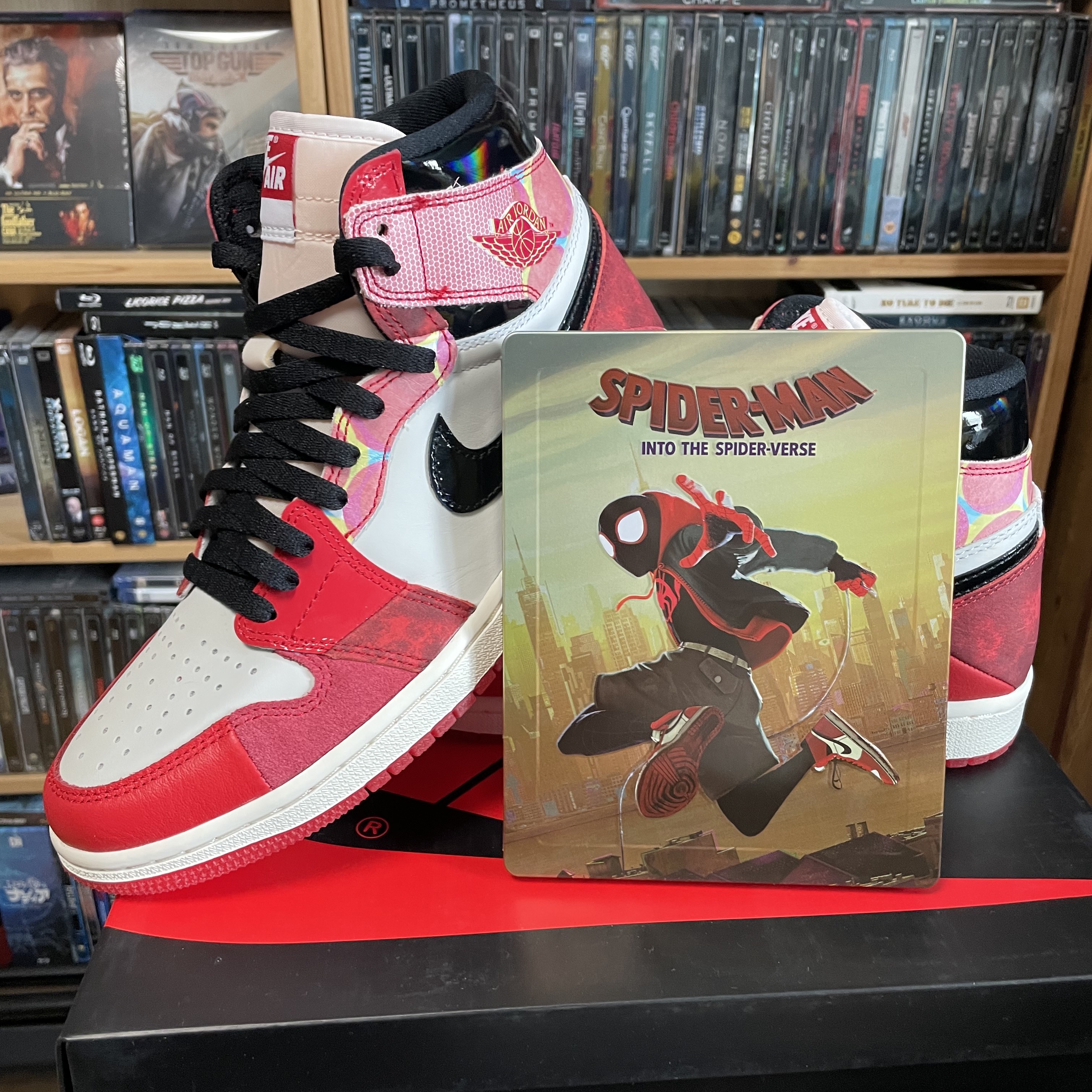 Jordan 1 Retro High Spider-Man Next Chapter 착용 스타일 - 2