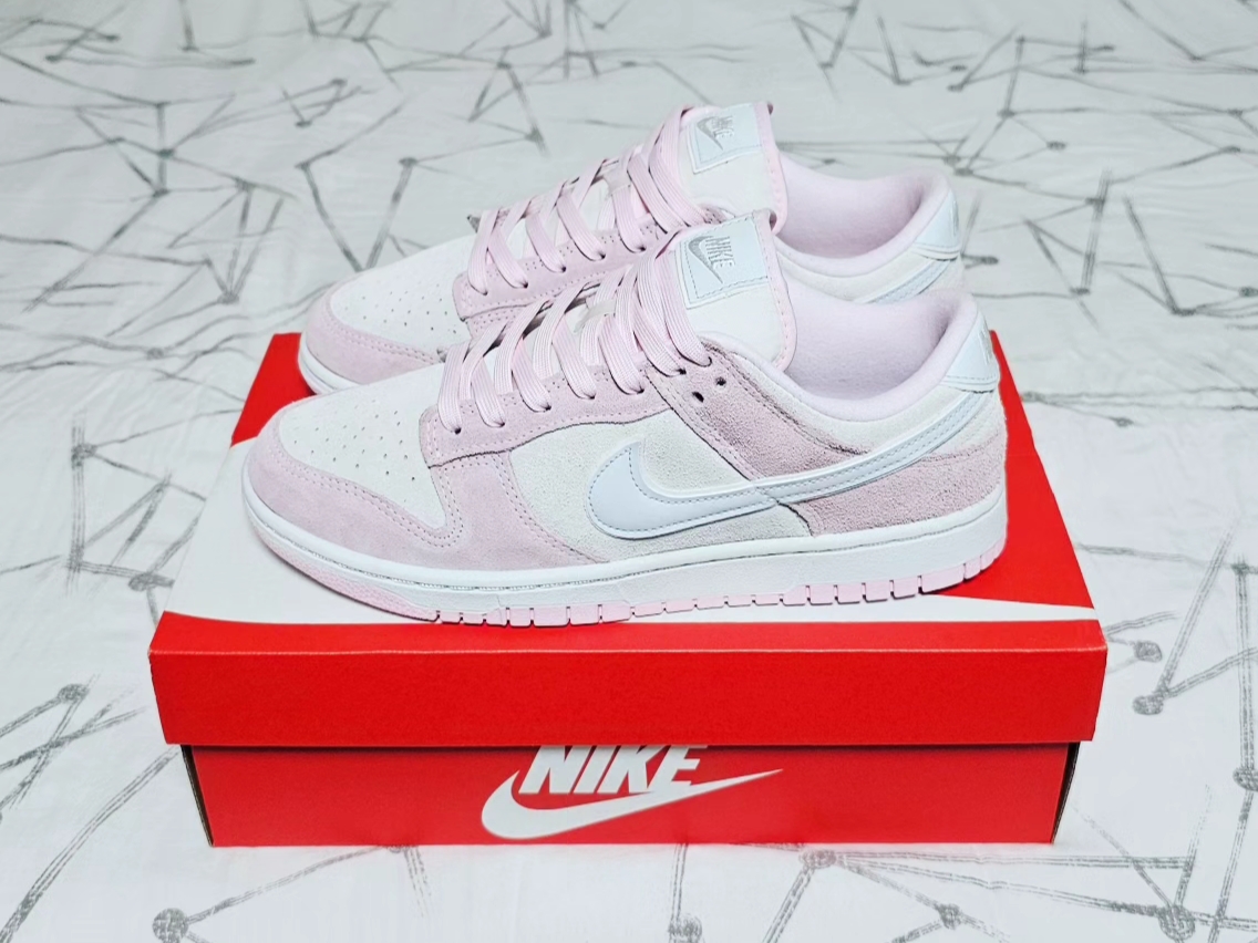 (W) Nike Dunk Low LX Pink Foam 착용 스타일 - 2