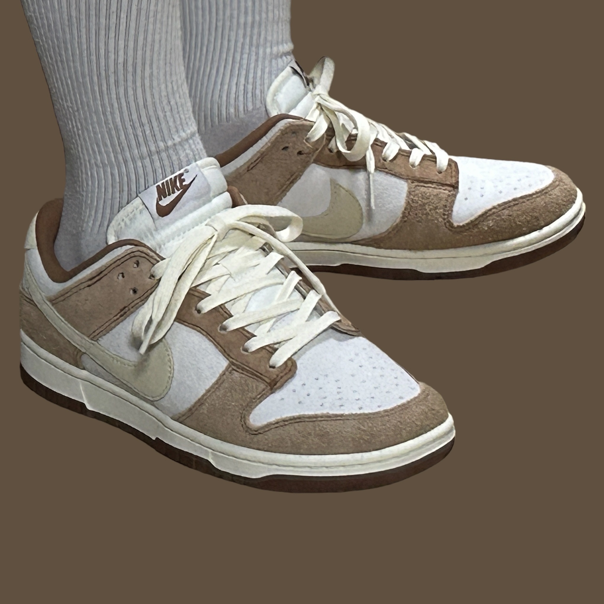 Nike Dunk Low Pro Premium Medium Curry 착용 스타일