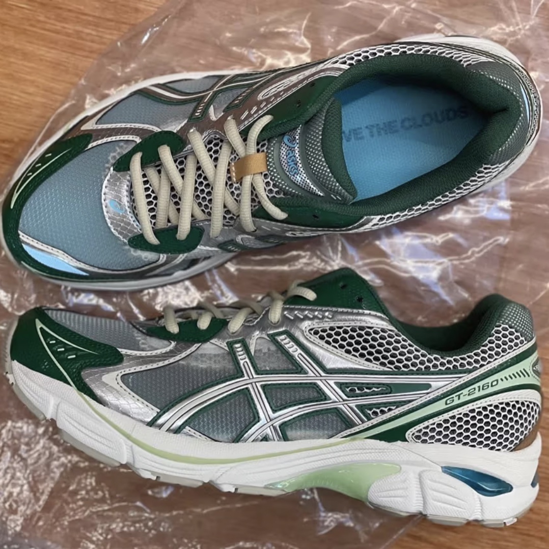 Asics GT-2160 White Shamrock Green, Asics x Cecilie Bahnsen GT-2160 White 착용 스타일 - 2