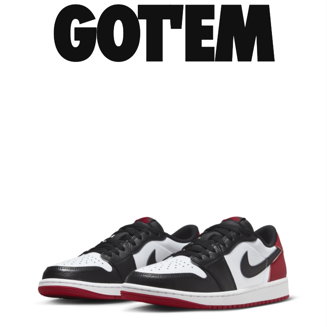 Jordan 1 Retro Low OG Black Toe 착용 스타일