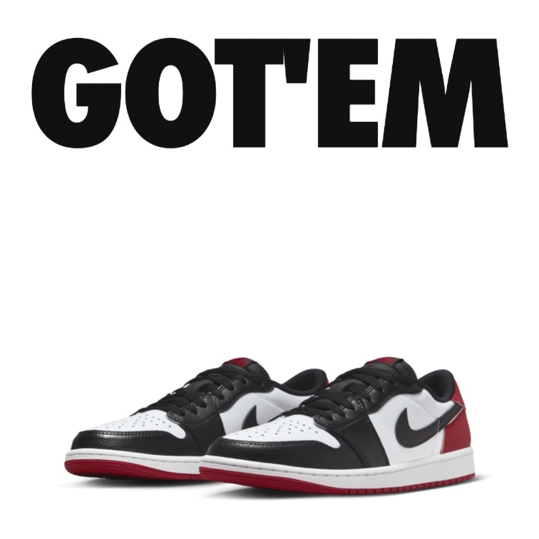 Jordan 1 Retro Low OG Black Toe 착용 스타일