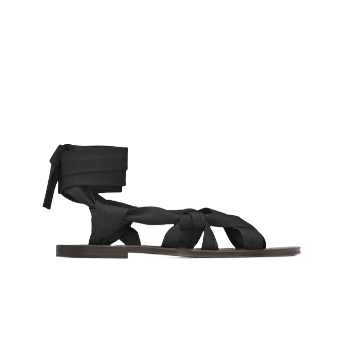 생로랑 놀란 샌들 스무스 레더 블랙(Saint Laurent Nolan Sandals in Smooth Leather Black) - 1