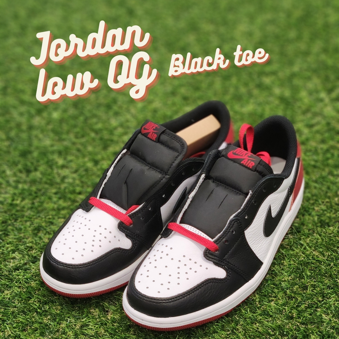 Jordan 1 Retro Low OG Black Toe 착용 스타일