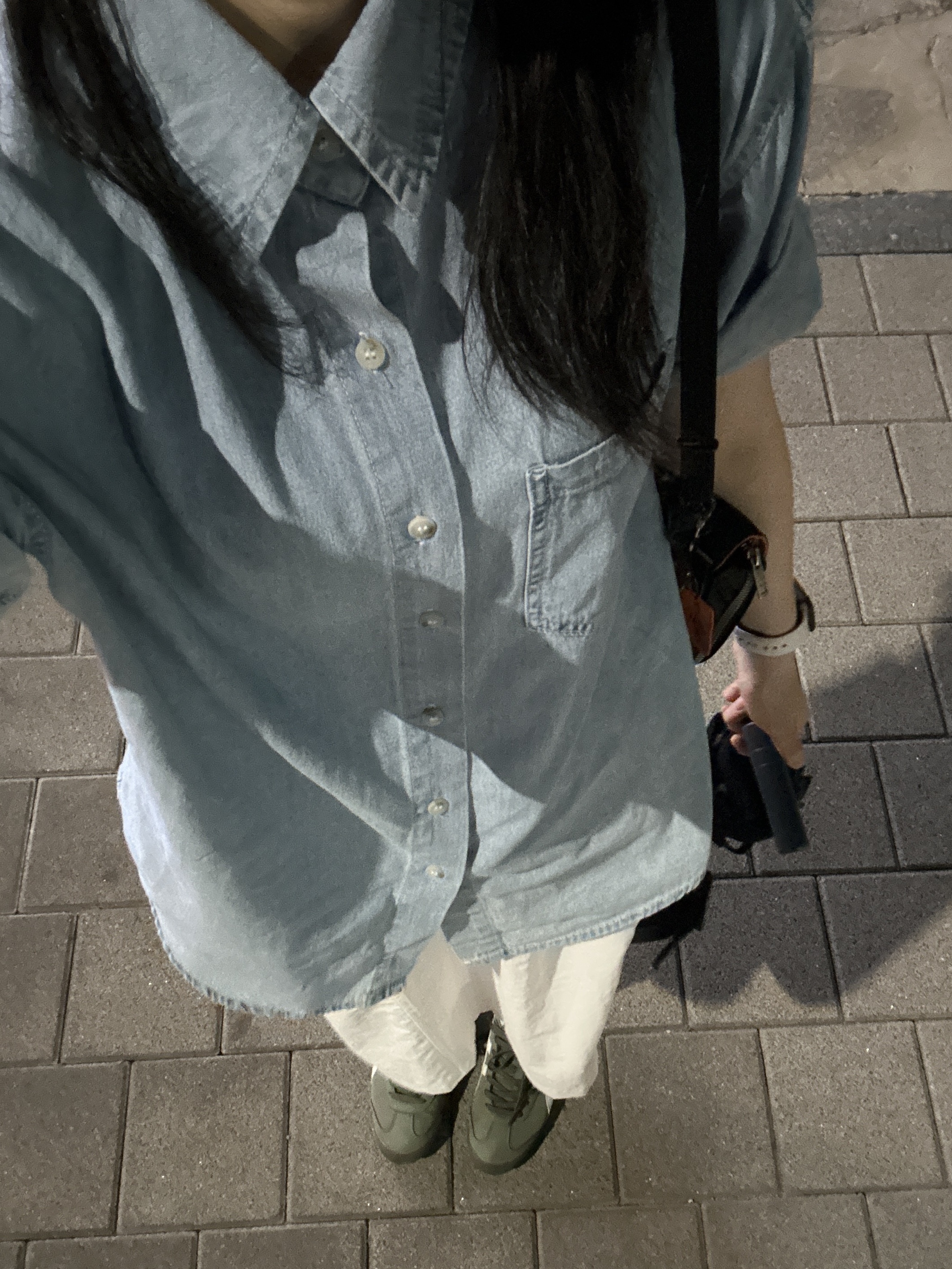 Porter Tanker Shoulder Bag Black, Onitsuka Tiger Mexico 66 Mantle Green 착용 스타일