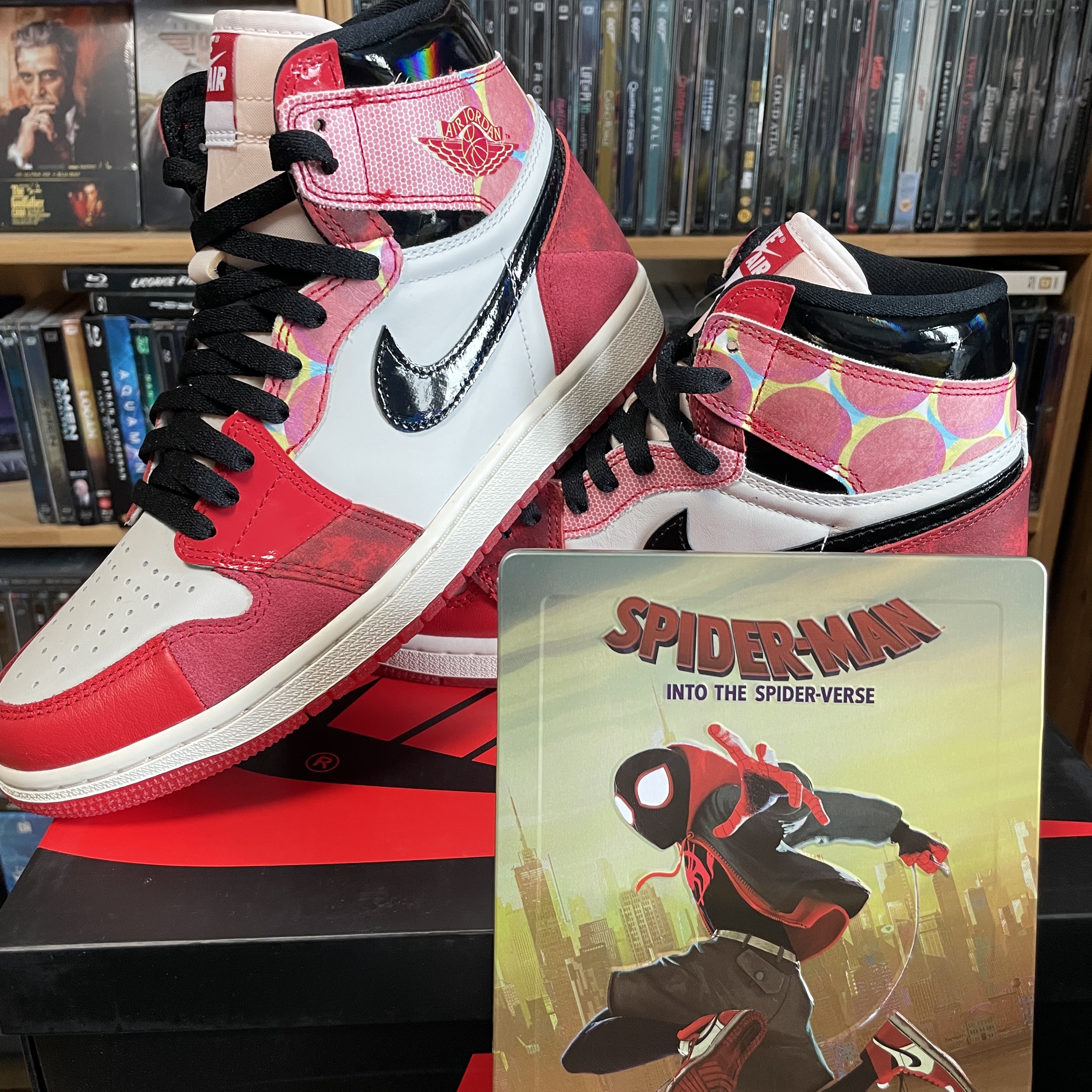 Jordan 1 Retro High Spider-Man Next Chapter 착용 스타일 - 4