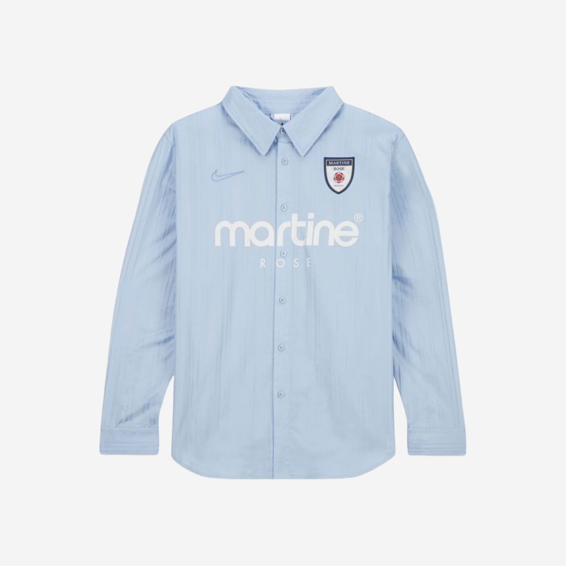 Nike x Martine Rose Dress Shirt Psychic Blue - US/EU 상세 이미지 1