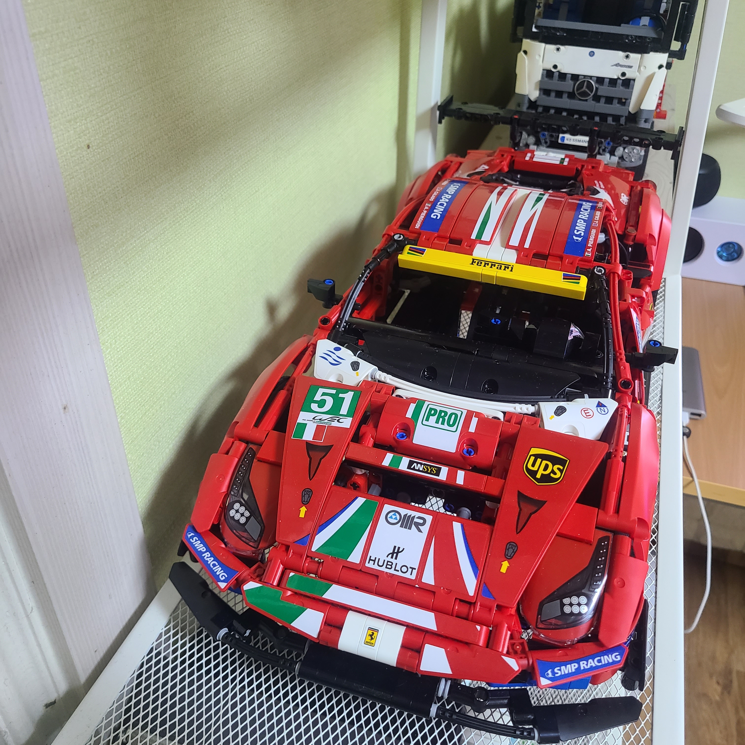 Lego Ferrari 488 GTE AF Corse #51, Lego Jeep Wrangler 착용 스타일 - 2