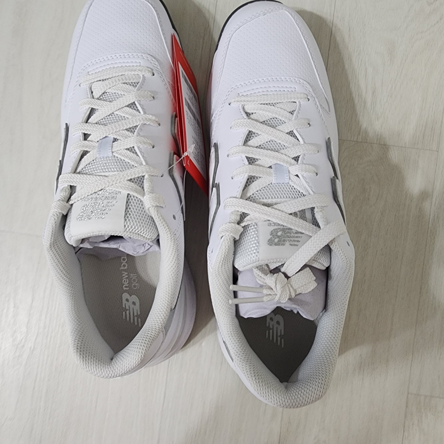 New Balance 996 Golf White 착용 스타일 - 1