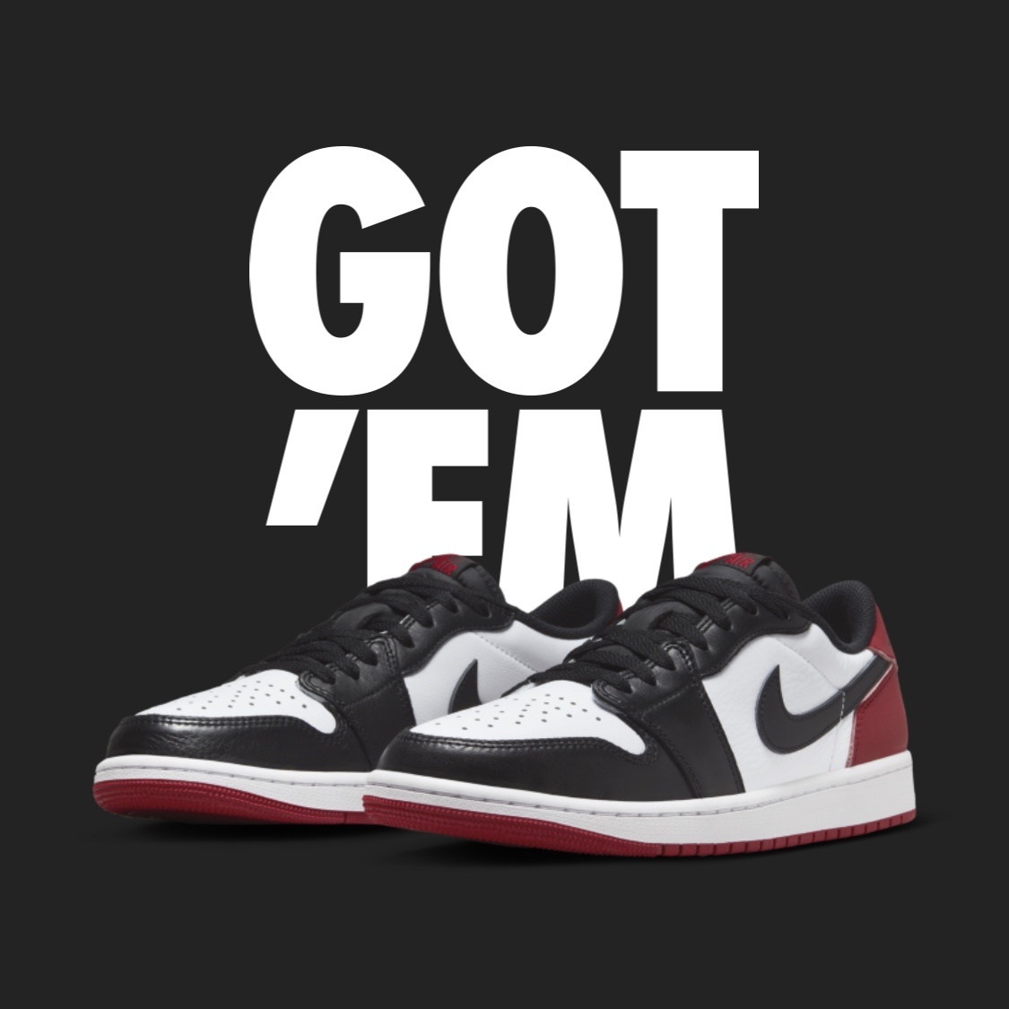 Jordan 1 Retro Low OG Black Toe 착용 스타일