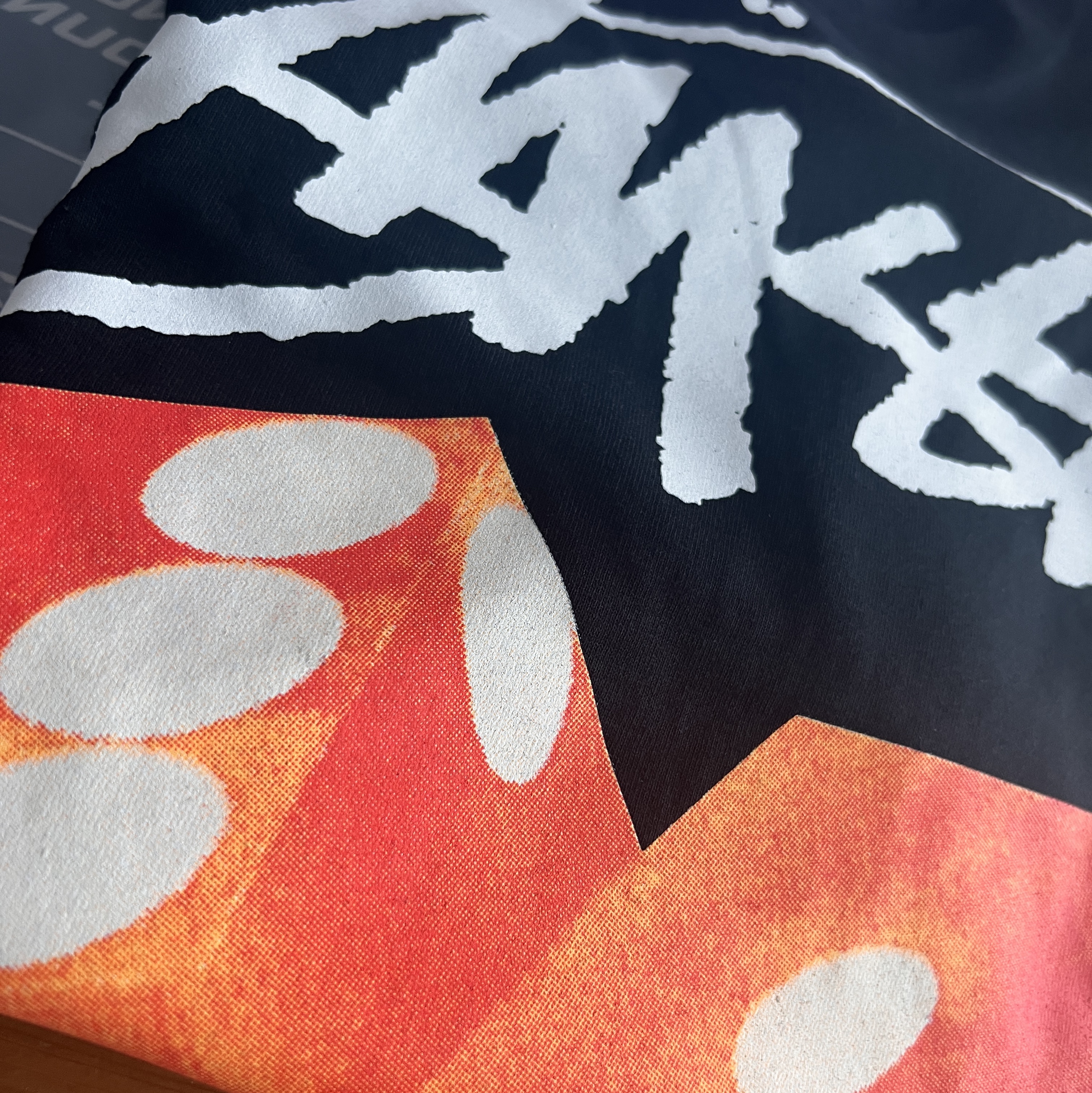 Stussy Diced Out T-Shirt Black 착용 스타일 - 1