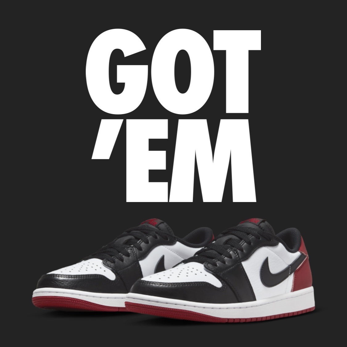 Jordan 1 Retro Low OG Black Toe 착용 스타일