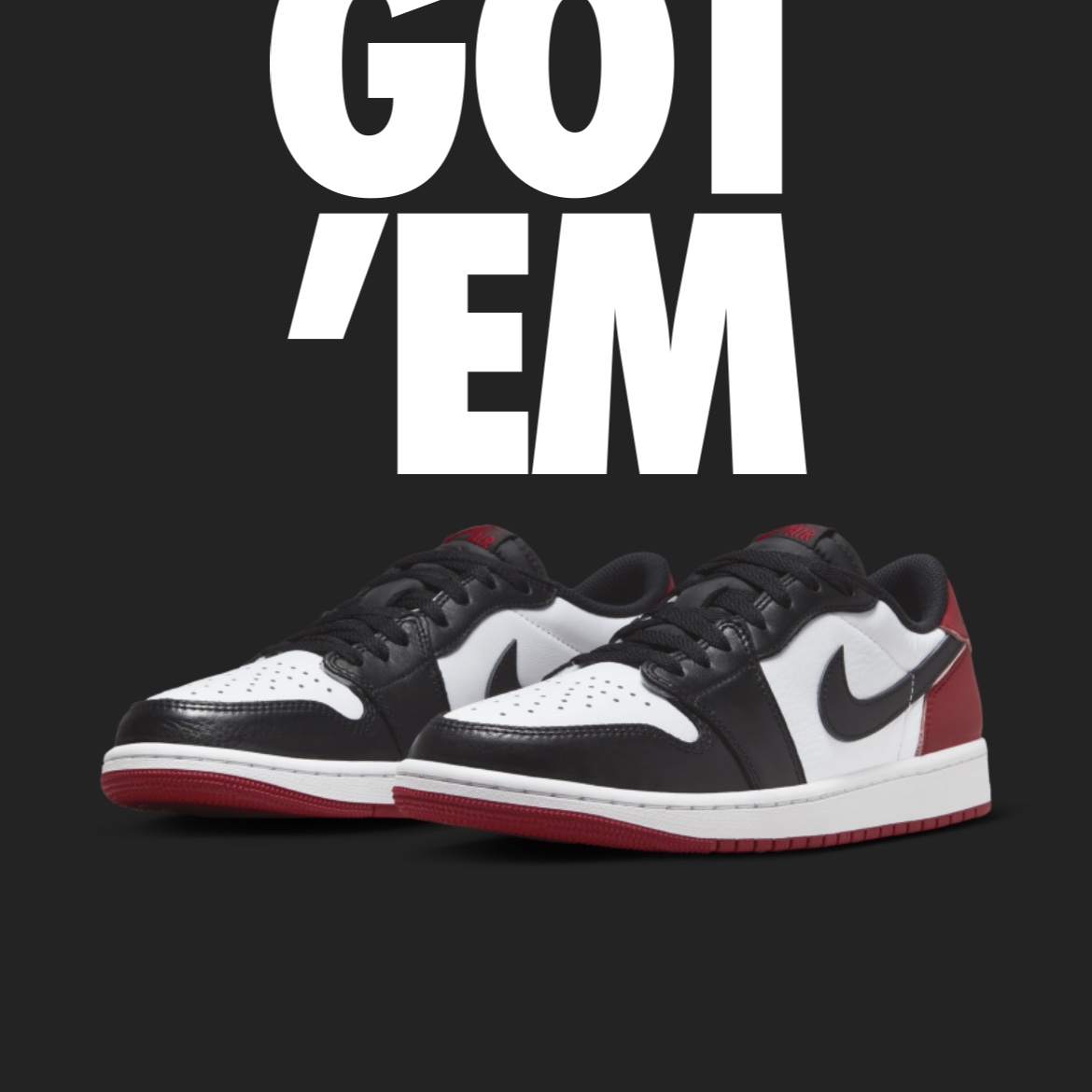 Jordan 1 Retro Low OG Black Toe 착용 스타일