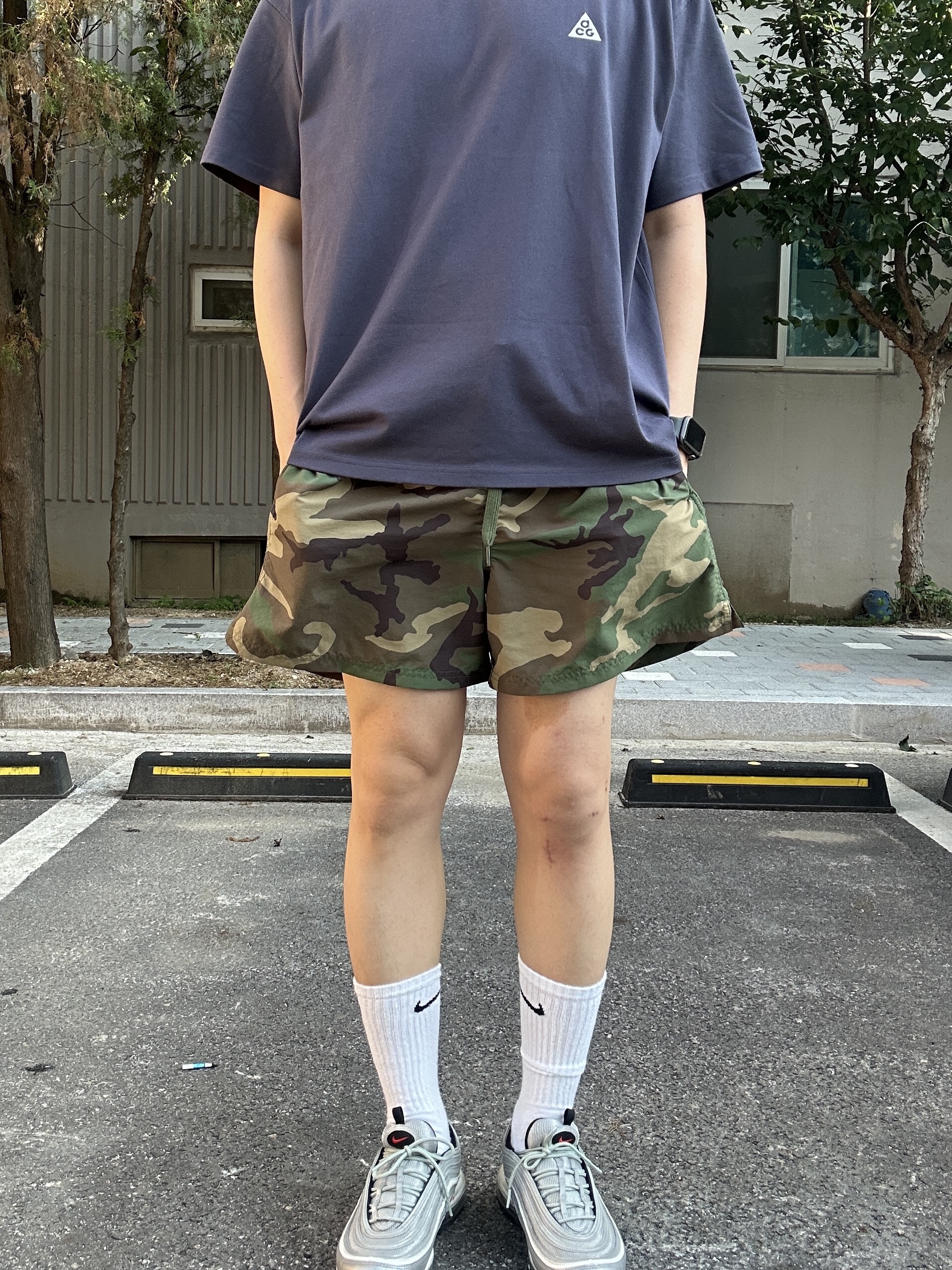 Nike NRG Heart ACG T-Shirt White - Asia, Nike Air Max 97 OG Silver Bullet 2022 착용 스타일 - 2