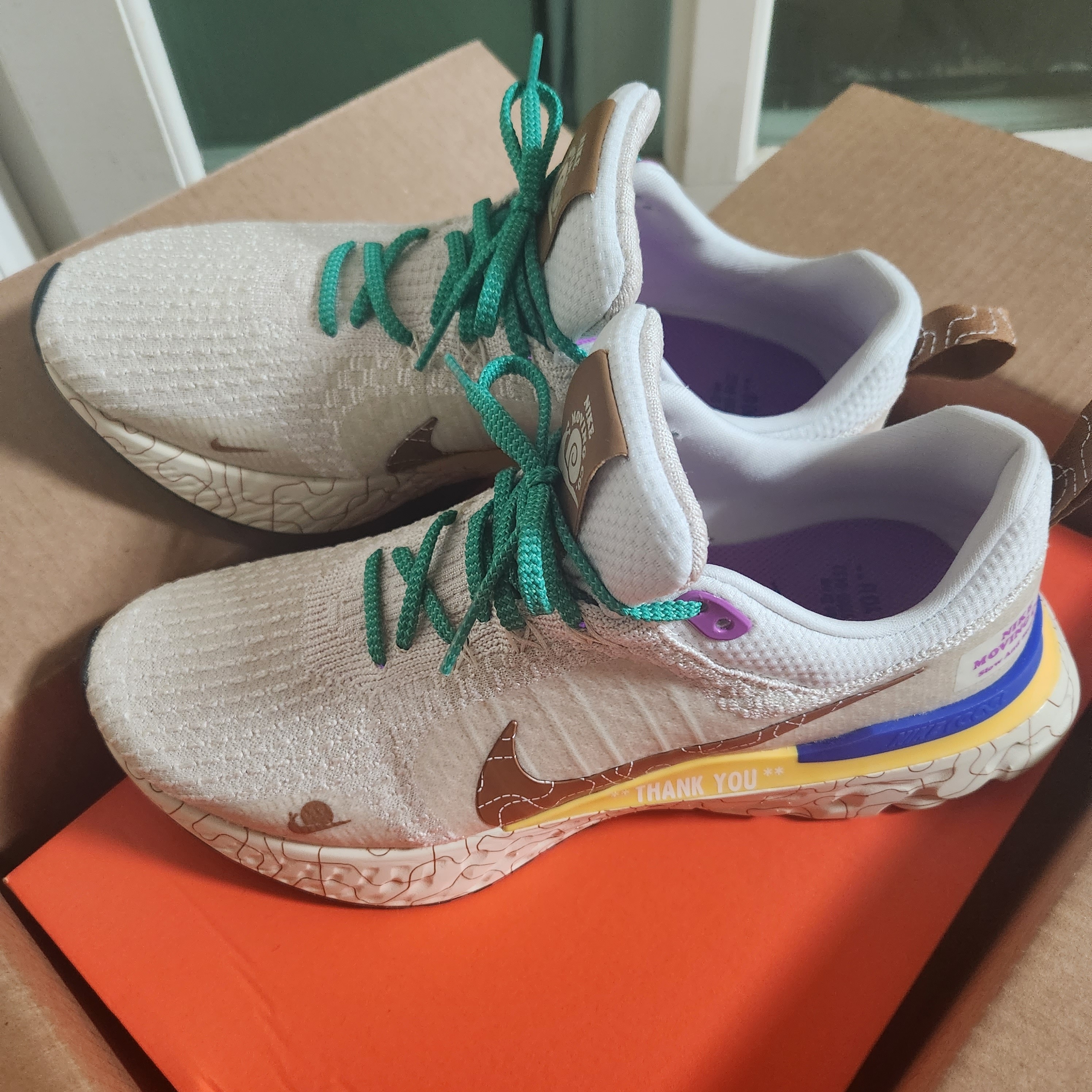 Nike React Infinity 3 PRM Phantom Oatmeal 착용 스타일 - 1