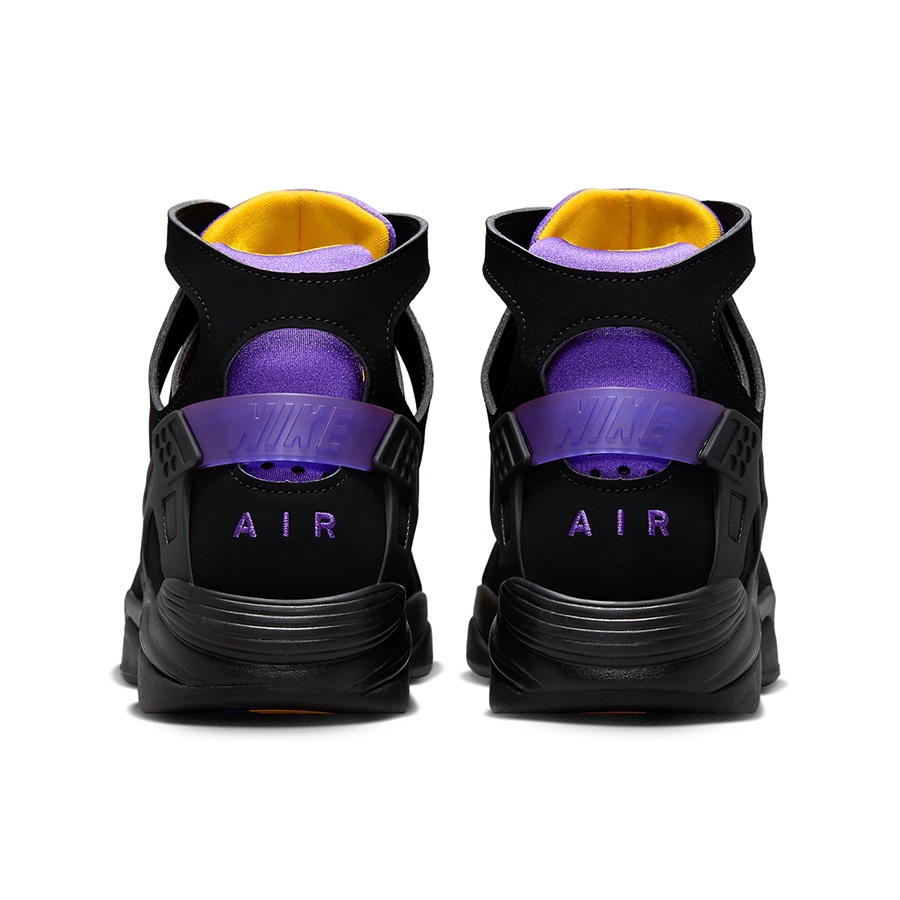 Nike Air Flight Huarache Varsity Purple and Royal Blue, Jordan 8 Retro Kobe Bryant PE 착용 스타일 - 5