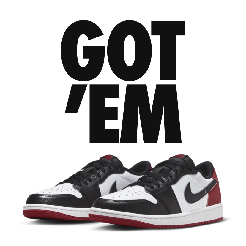 Jordan 1 Retro Low OG Black Toe 착용 스타일