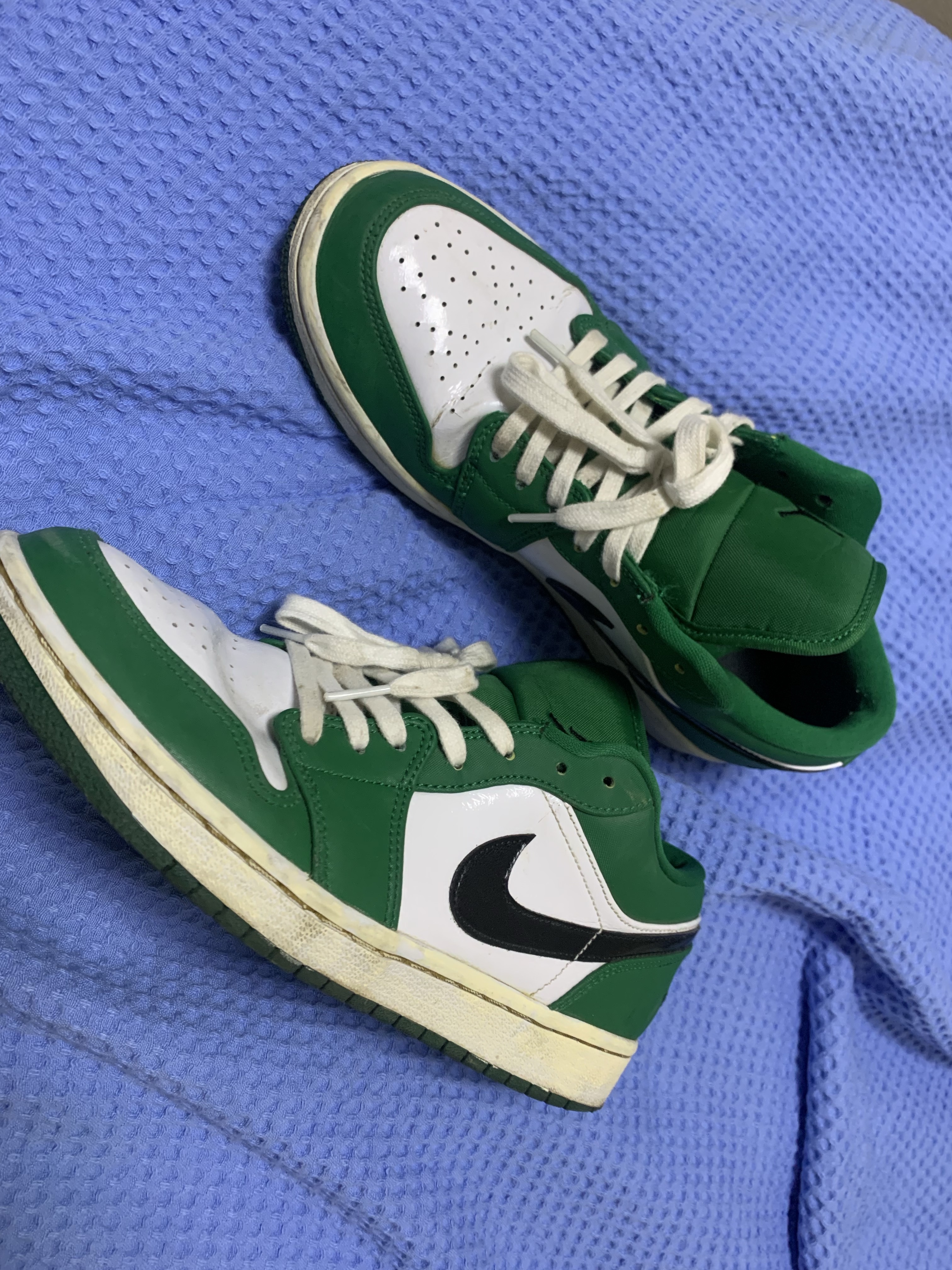 Jordan 1 Low Pine Green 착용 스타일