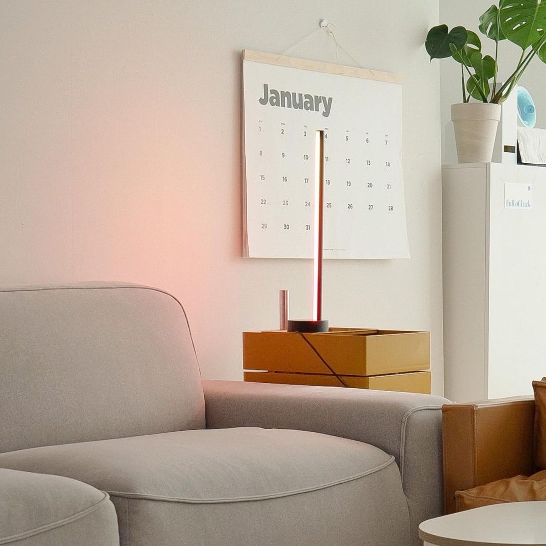 Philips Hue Gradient Signe table 착용 스타일