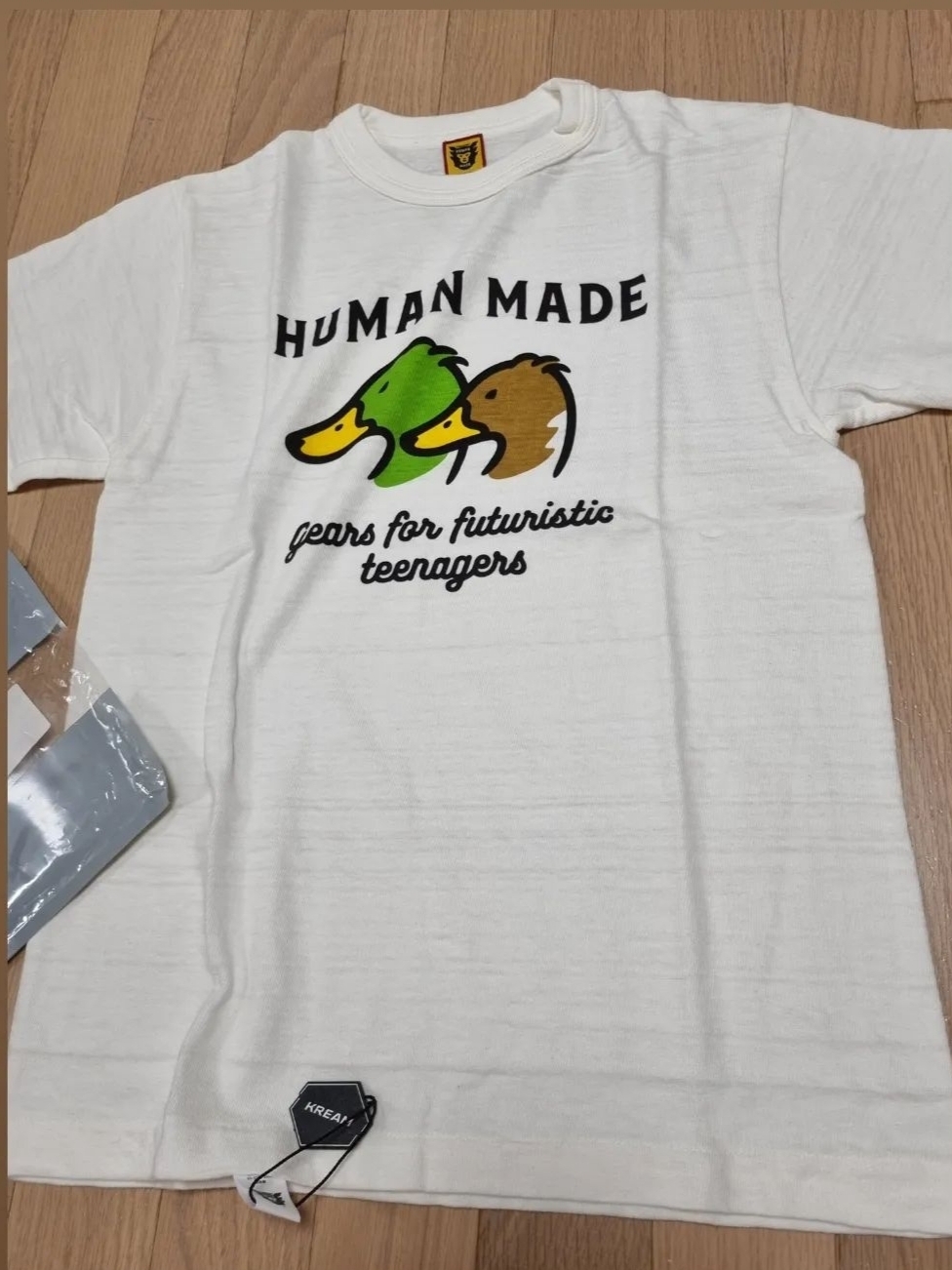 Human Made #2305 T-Shirt White 착용 스타일