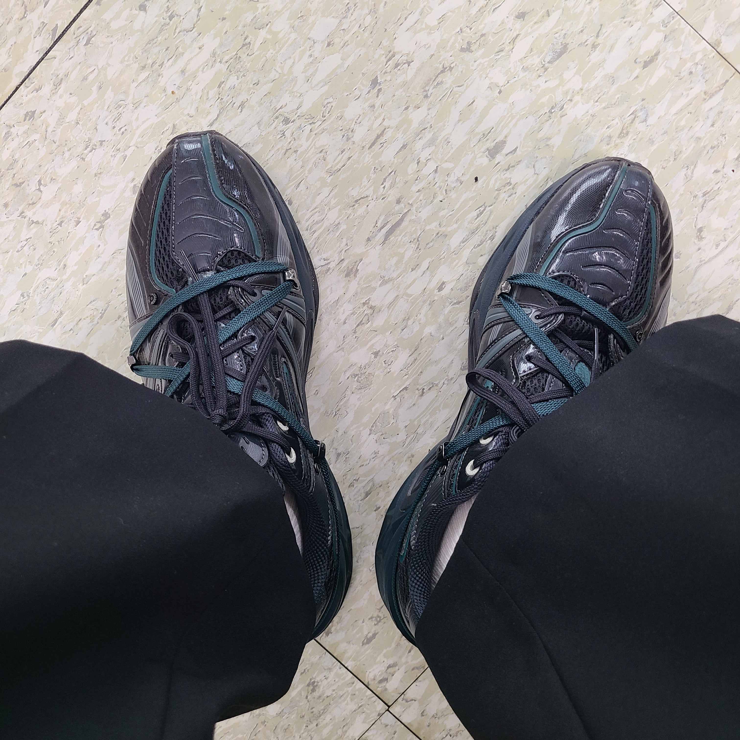 Asics x Andersson Bell HN2-S Protoblast Black 착용 스타일 - 2