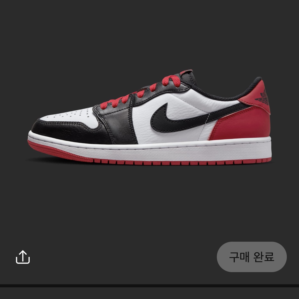 Jordan 1 Retro Low OG Black Toe 착용 스타일